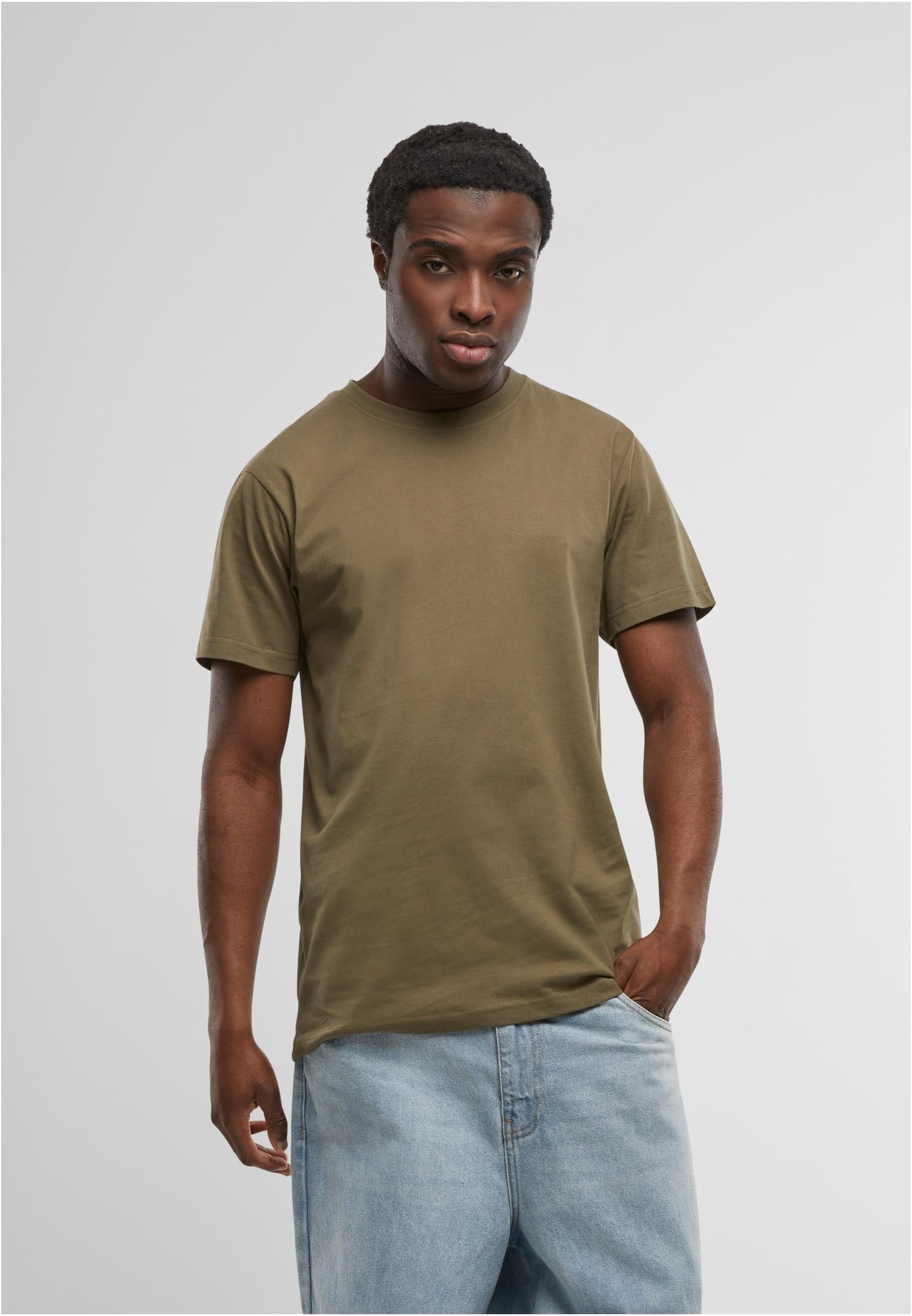 T-Shirt Round Neck naturalolive