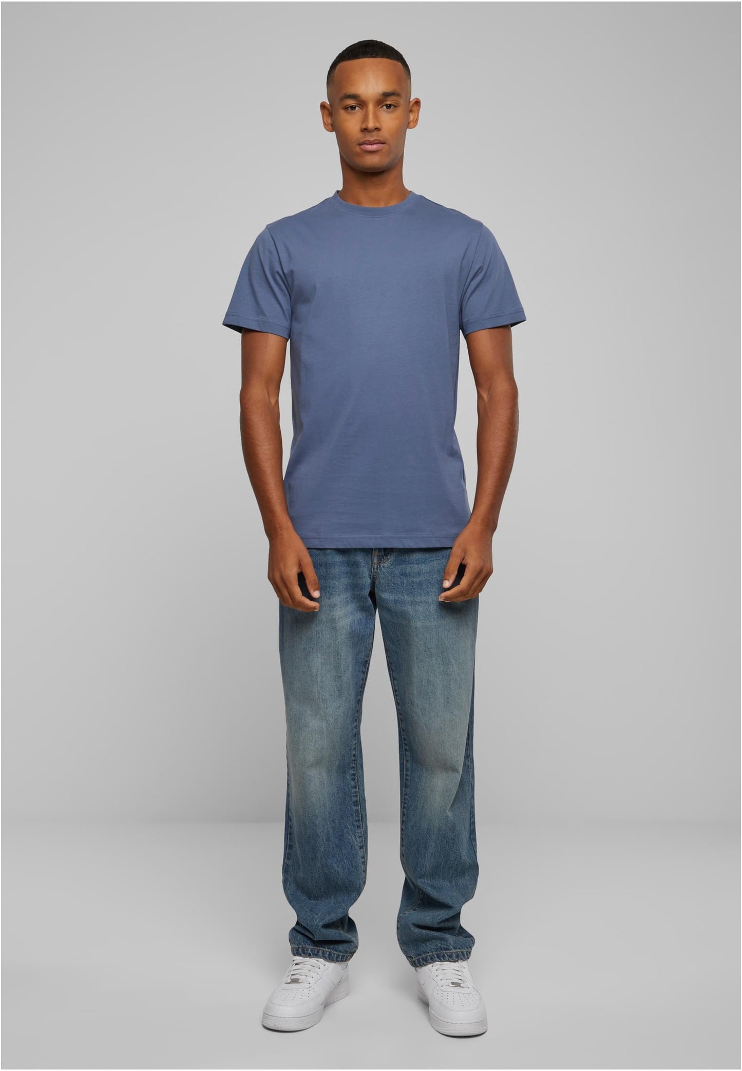 T-Shirt Round Neck vintageblue