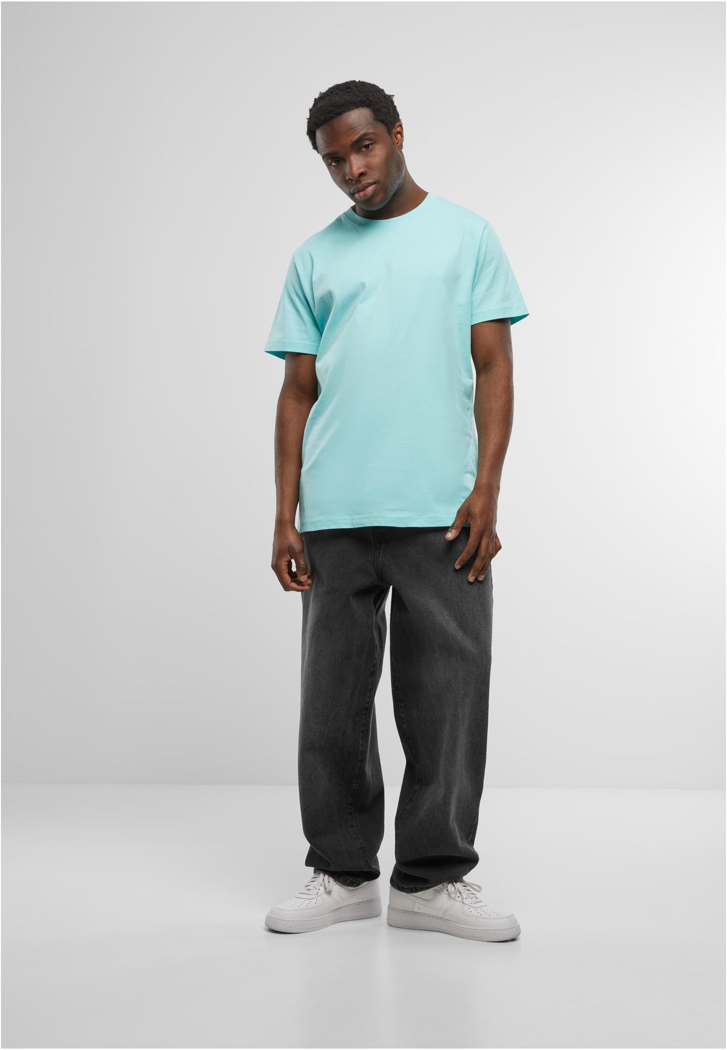 T-Shirt Round Neck berylblue