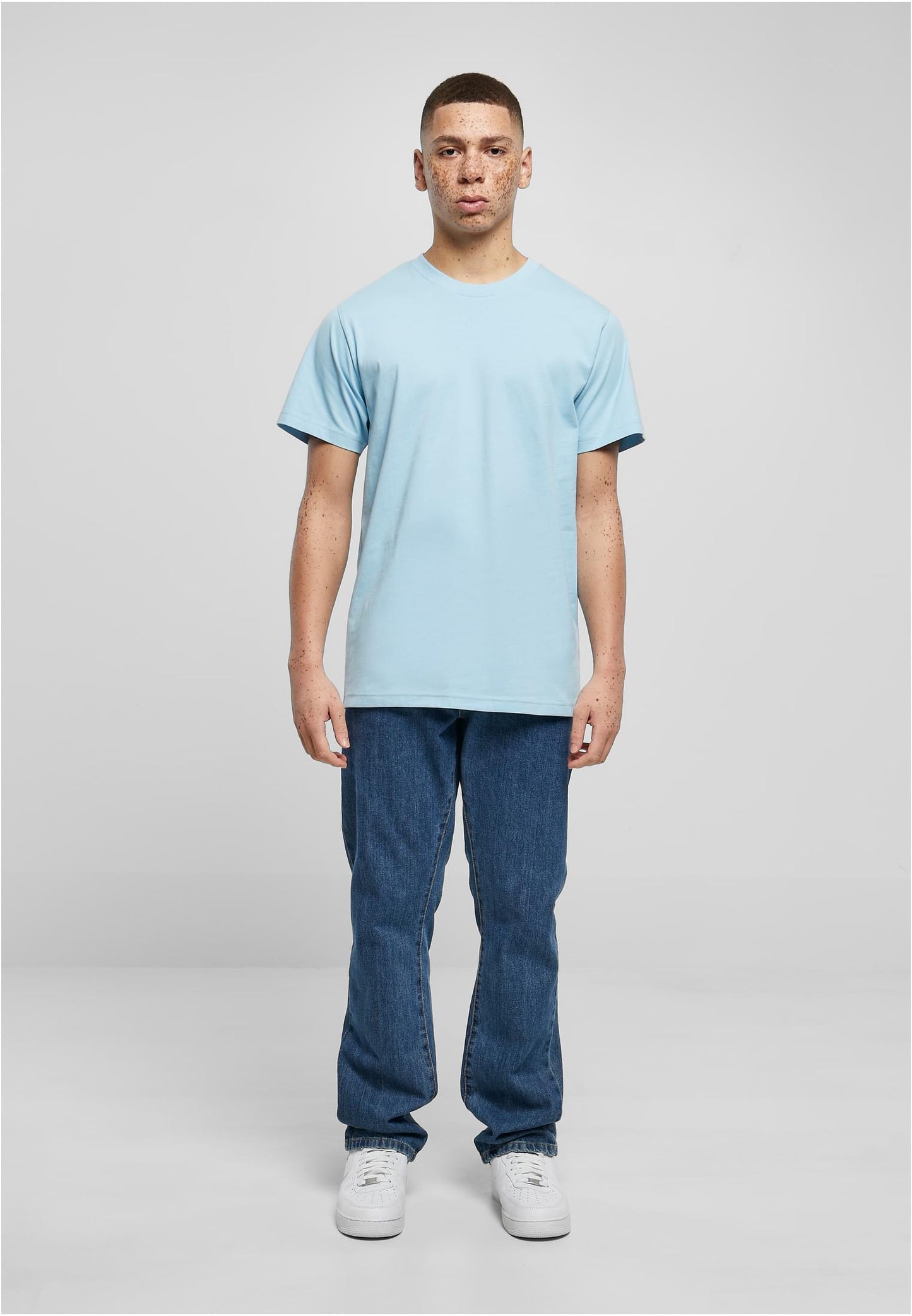 T-Shirt Round Neck heavenblue