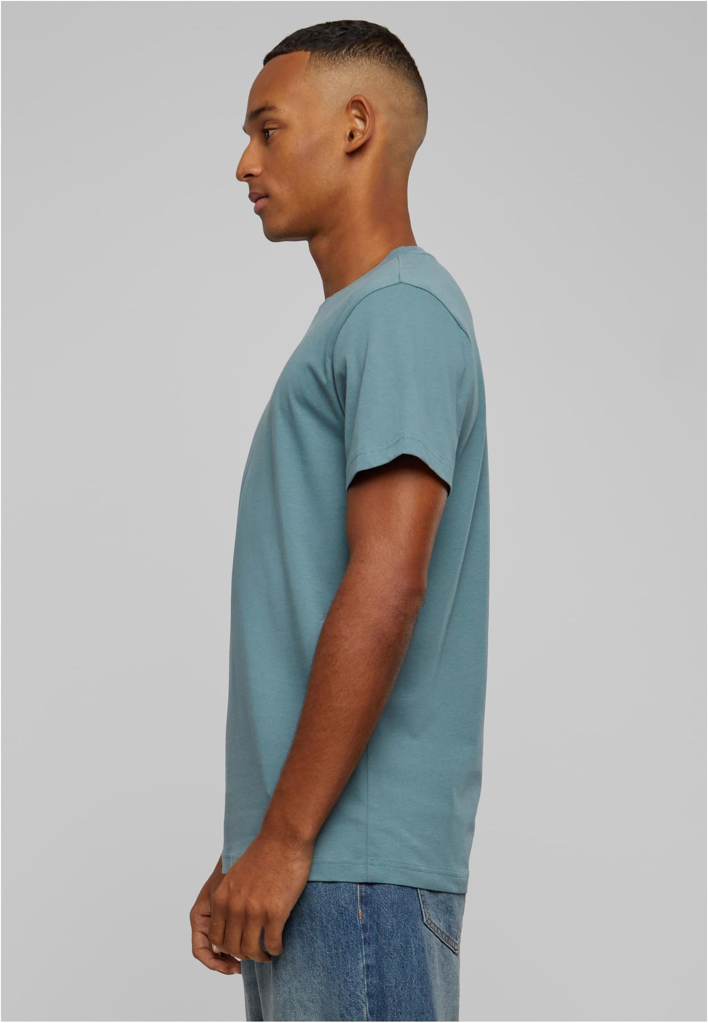 T-Shirt Round Neck dustyblue
