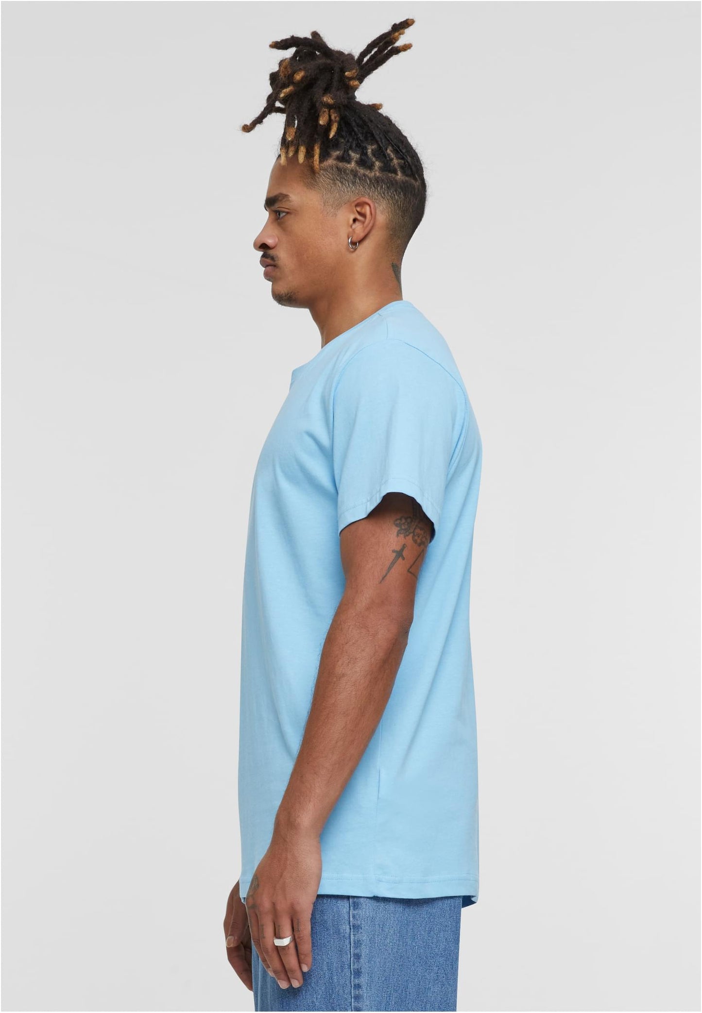 T-Shirt Round Neck balticblue