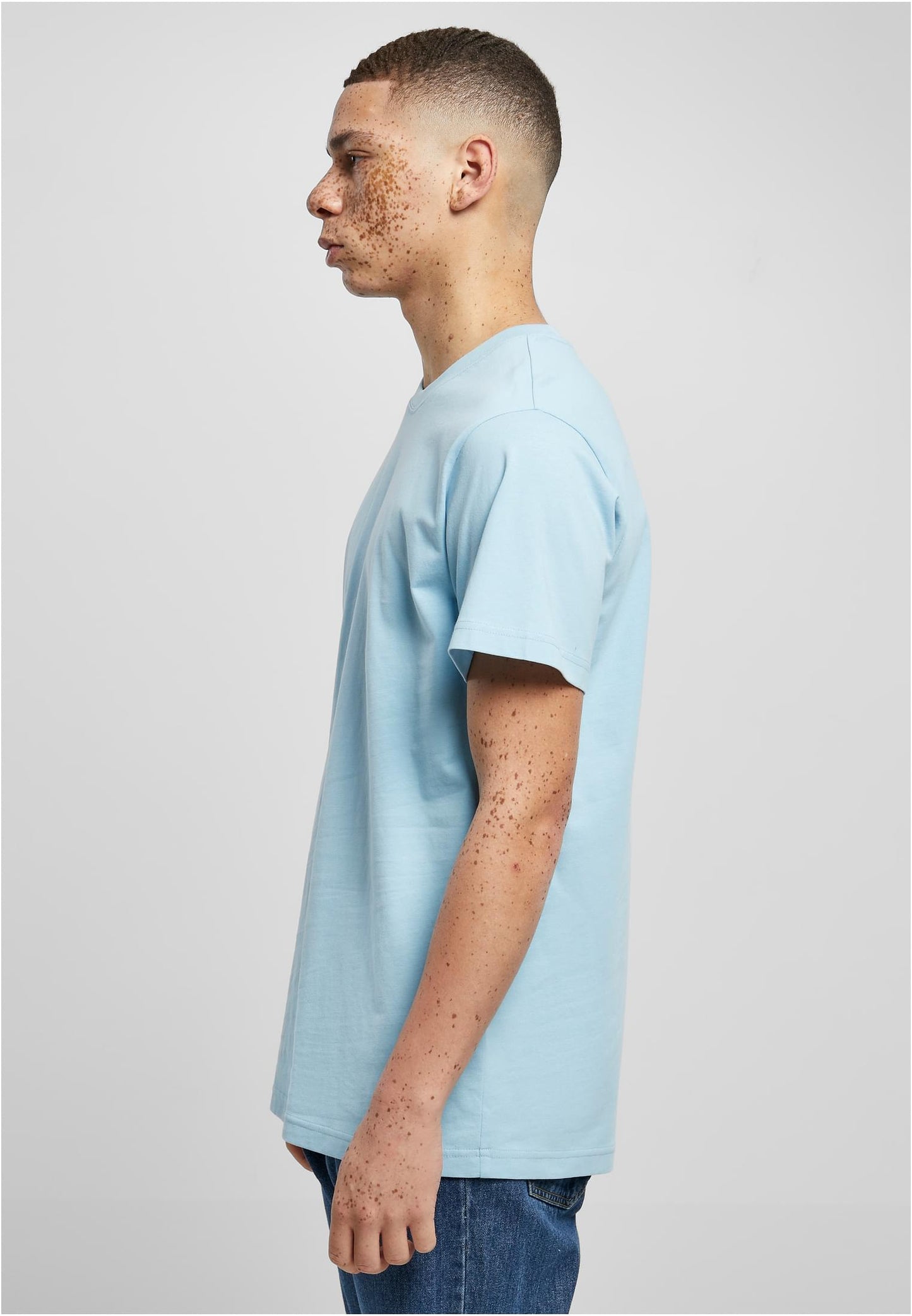 T-Shirt Round Neck heavenblue