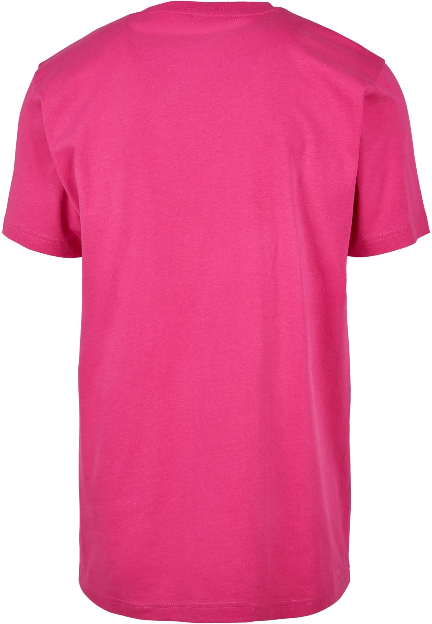T-Shirt Round Neck Hibiskus Pink