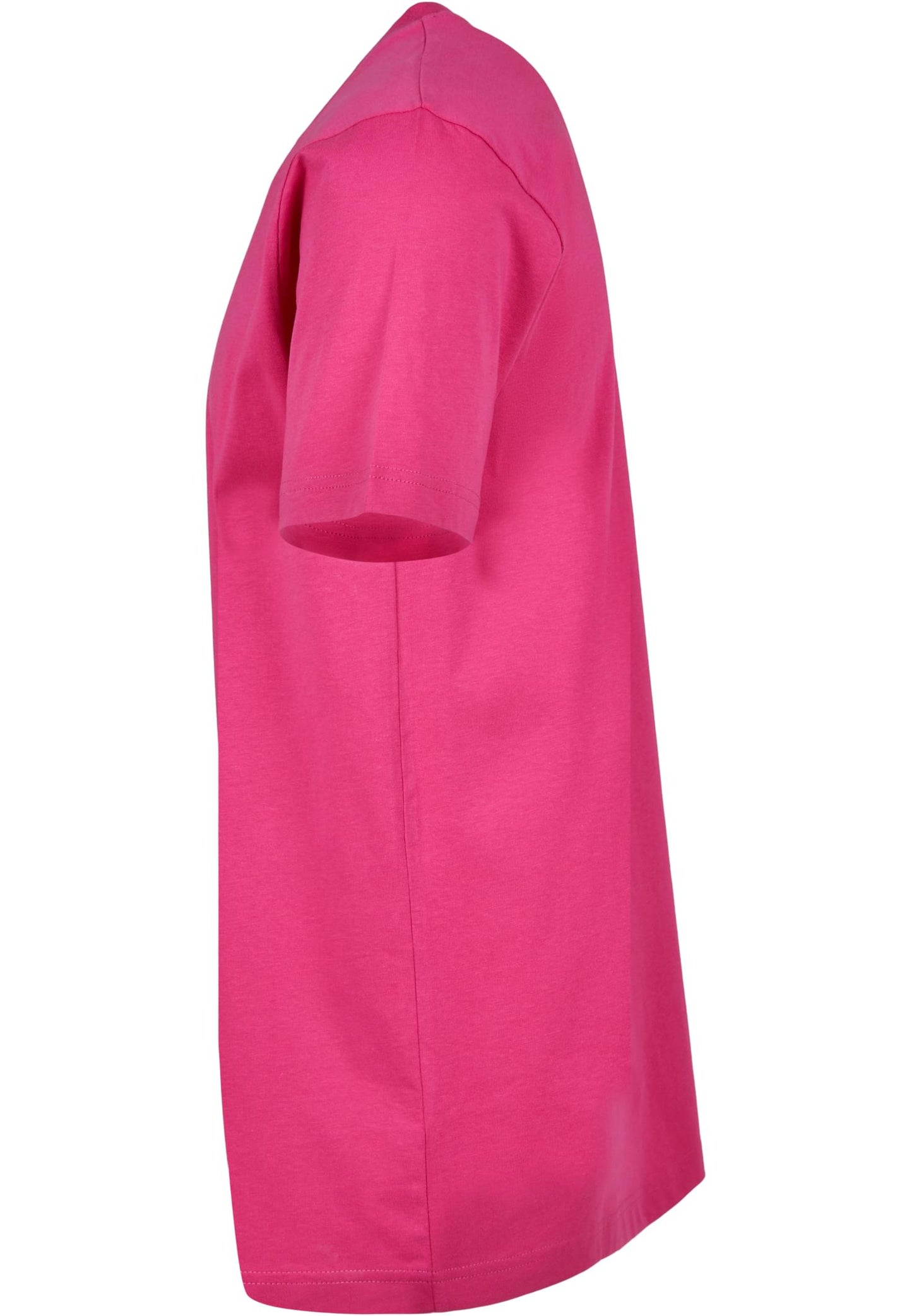 T-Shirt Round Neck Hibiskus Pink