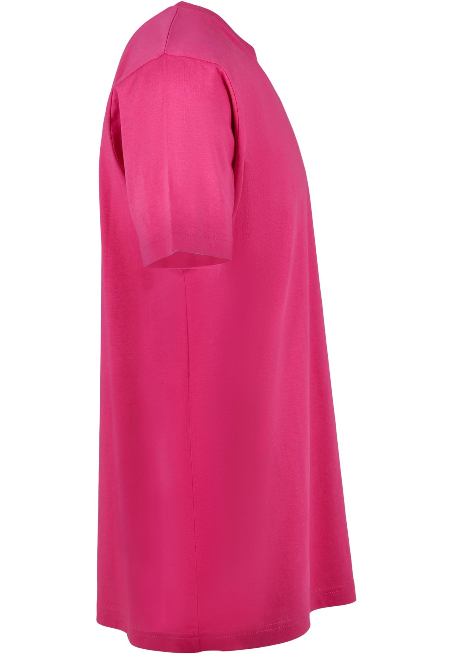 T-Shirt Round Neck Hibiskus Pink