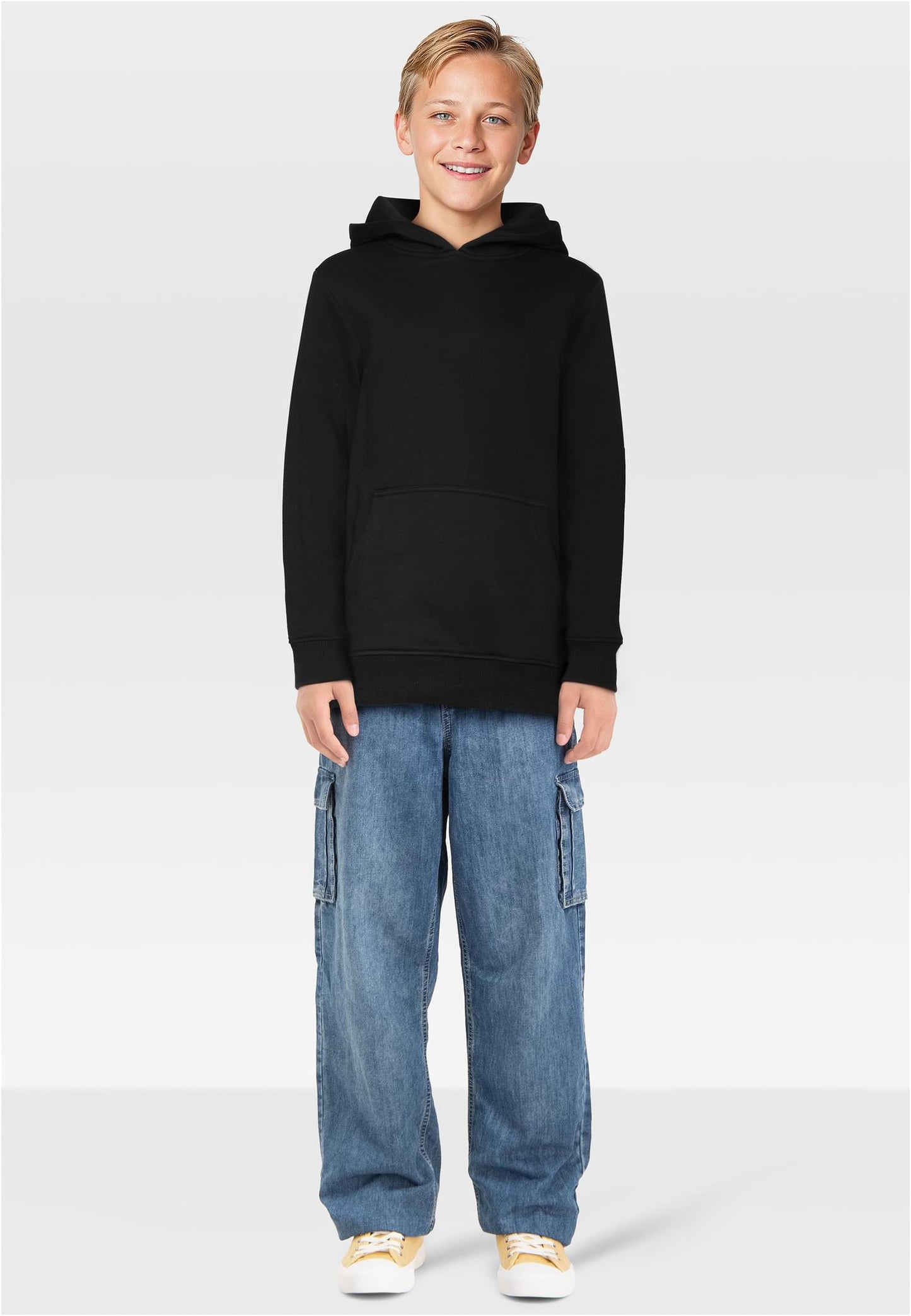 Basic Kids Hoody 2 Pack black+white