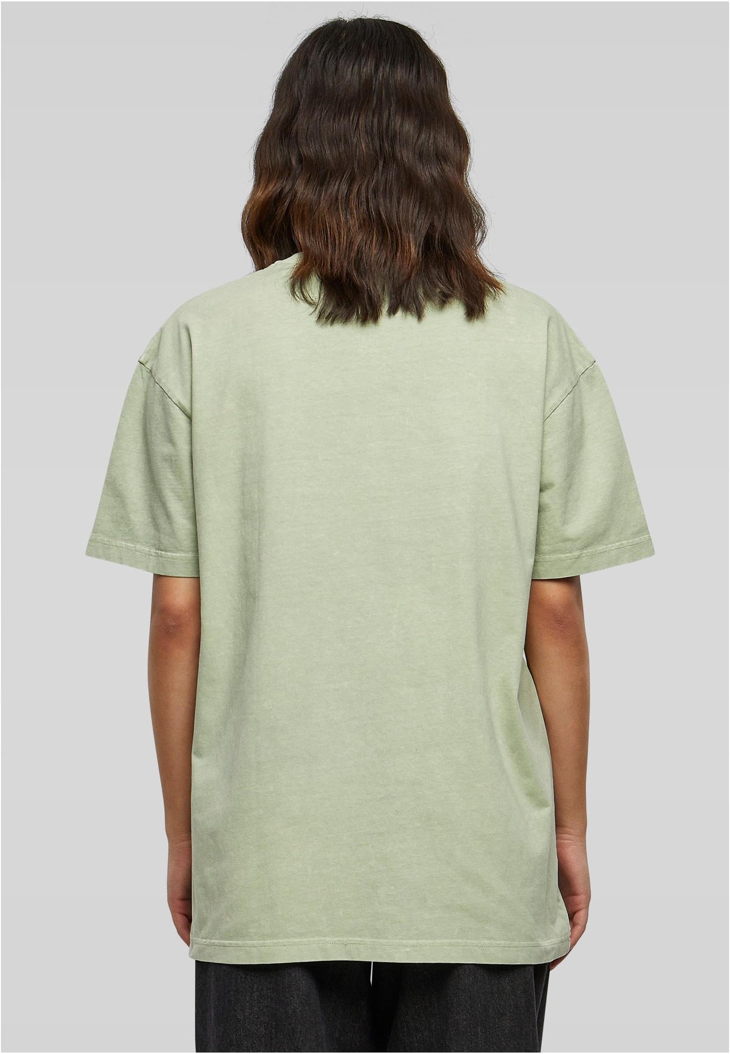Ladies Oversized Acid Wash T-Shirt
