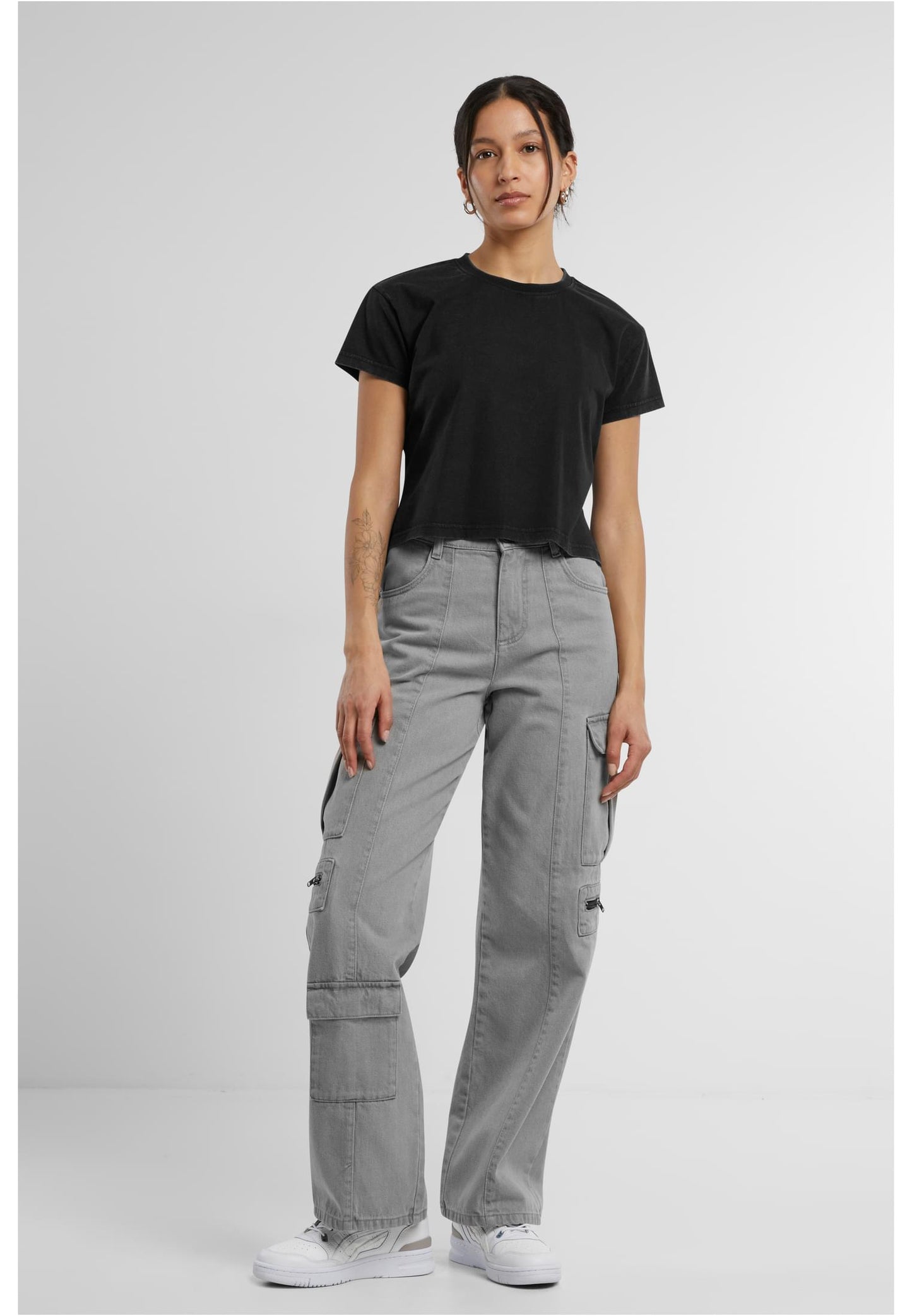 Ladies Vintage Cropped Tee