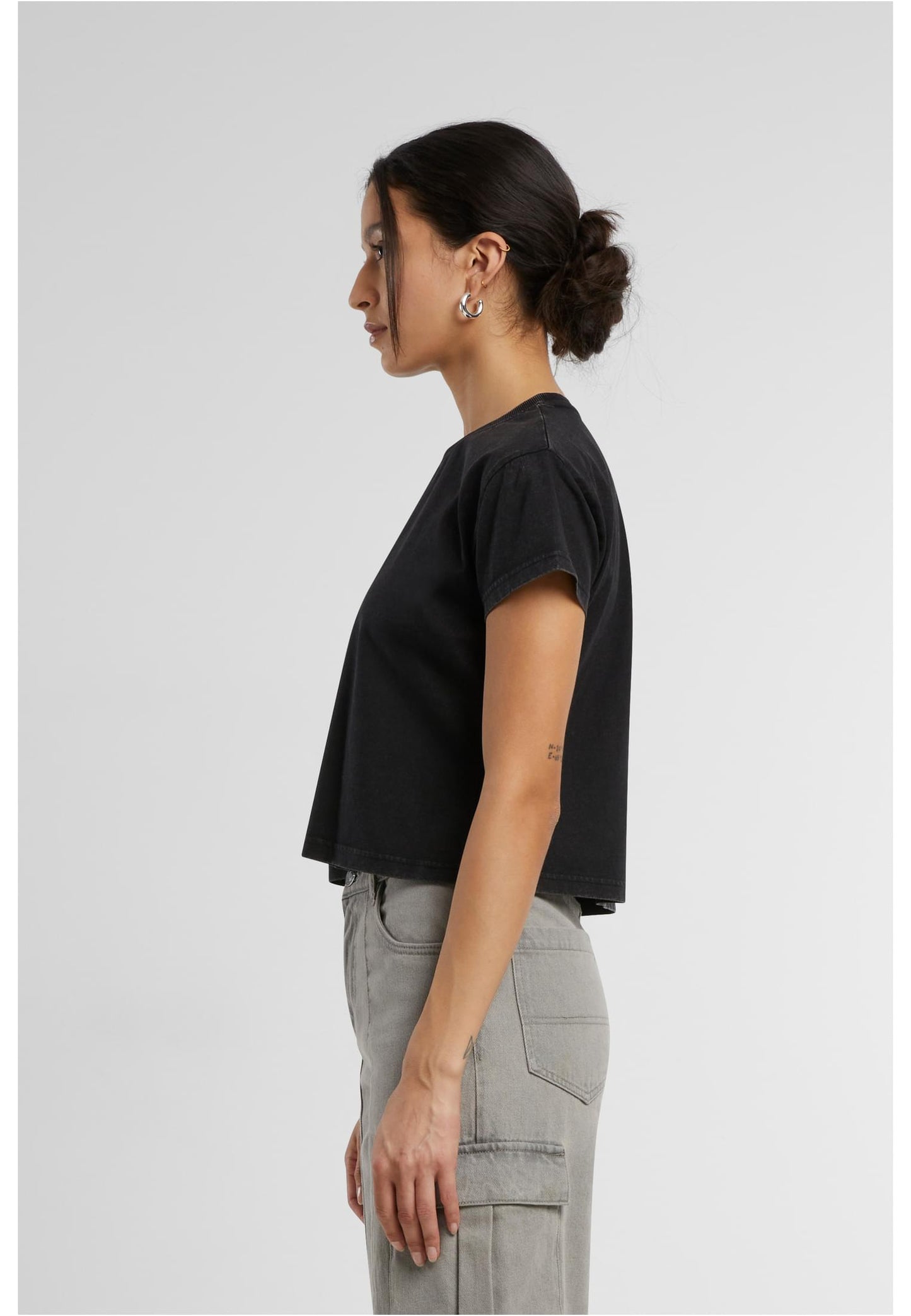 Ladies Vintage Cropped Tee