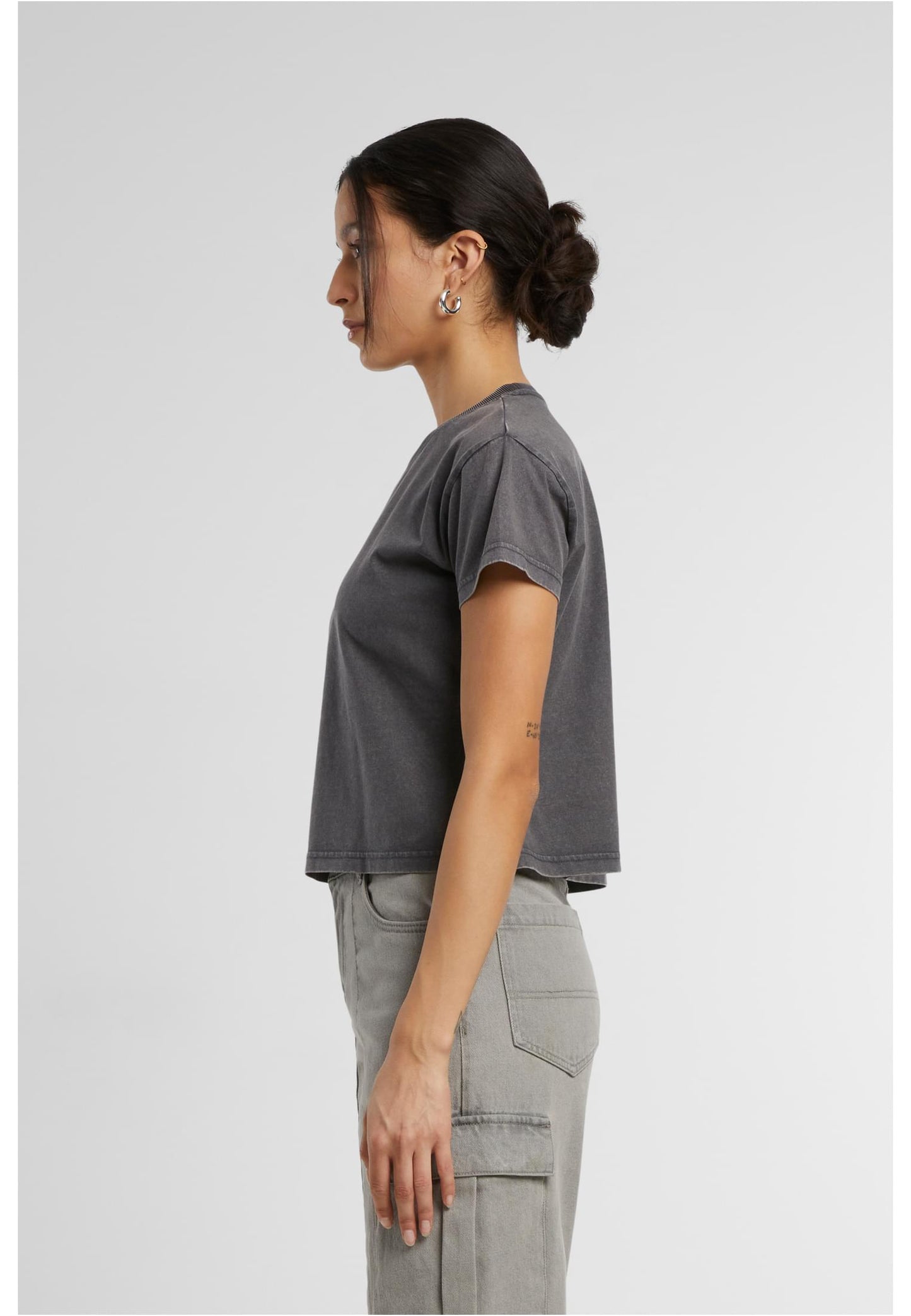 Ladies Vintage Cropped Tee
