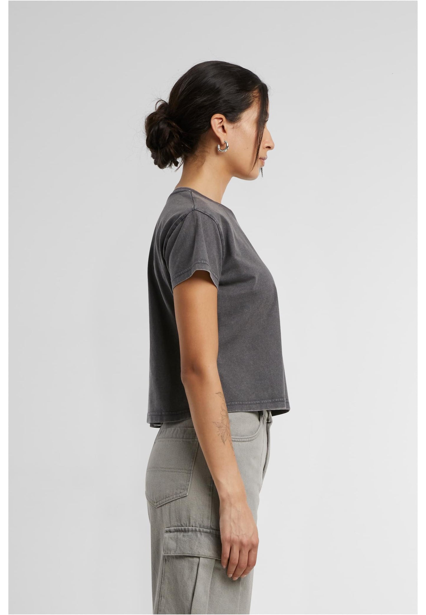 Ladies Vintage Cropped Tee