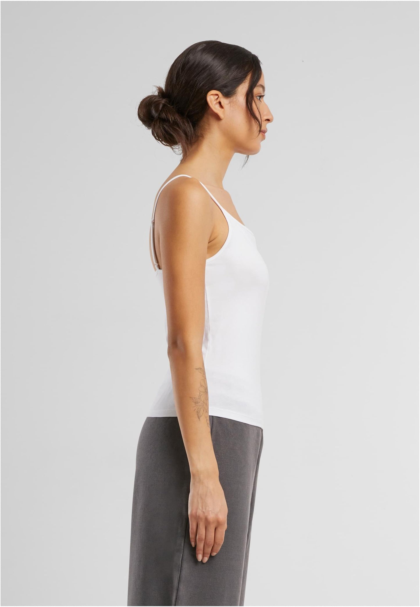 Ladies Stretch Jersey Short Slim Top