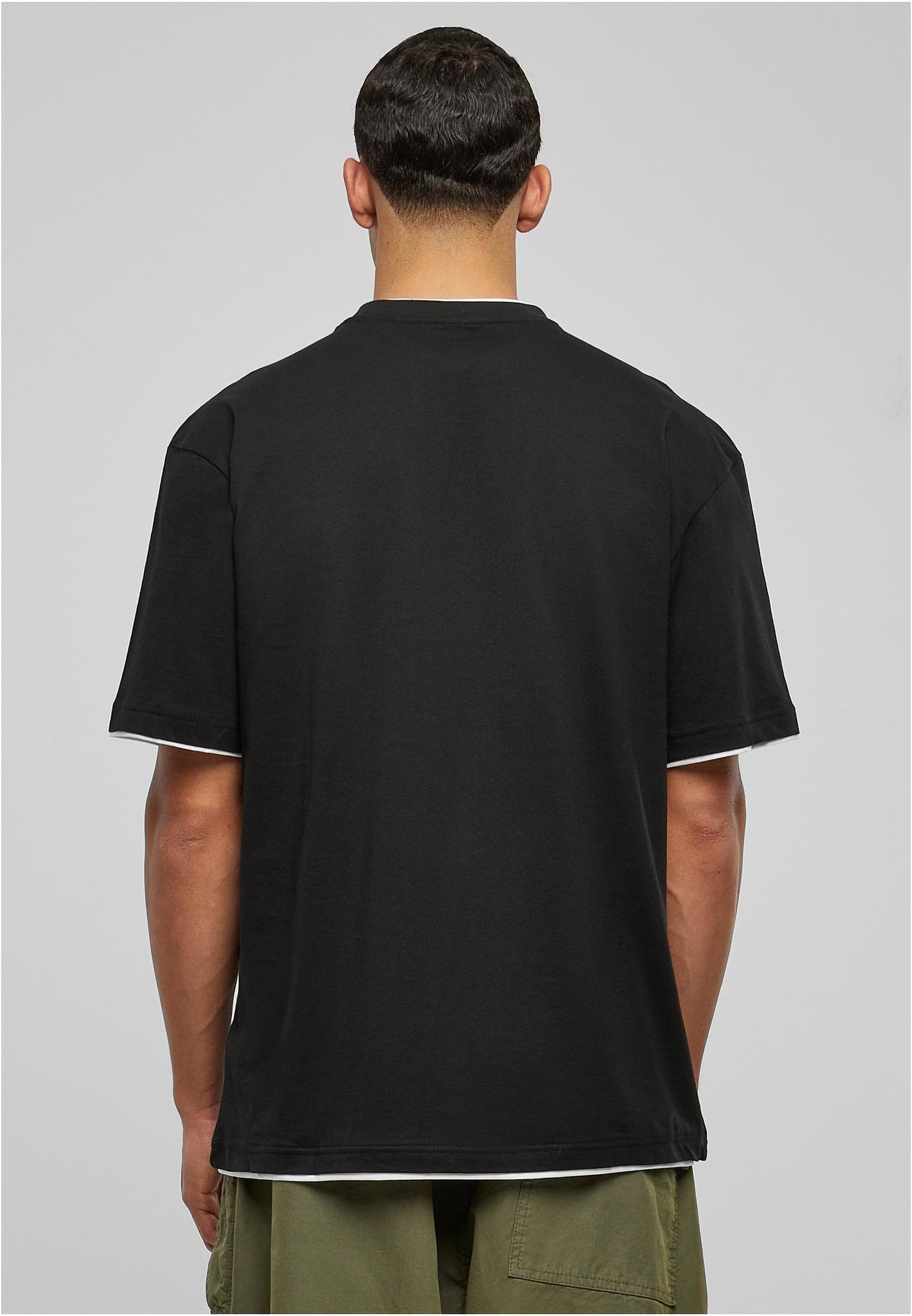 Contrast Tall Tee schwarz/weiß