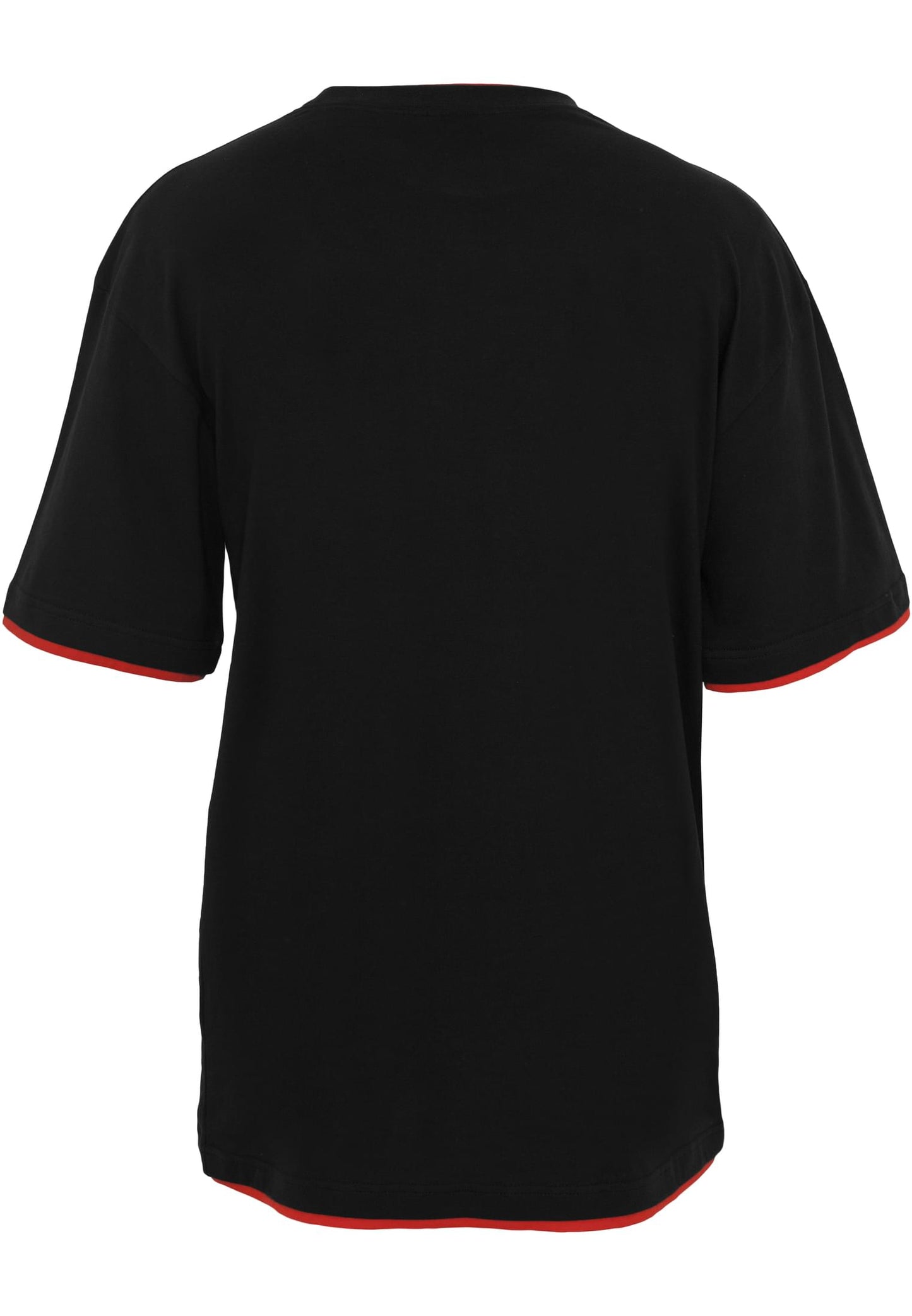 Contrast Tall Tee schwarz/red