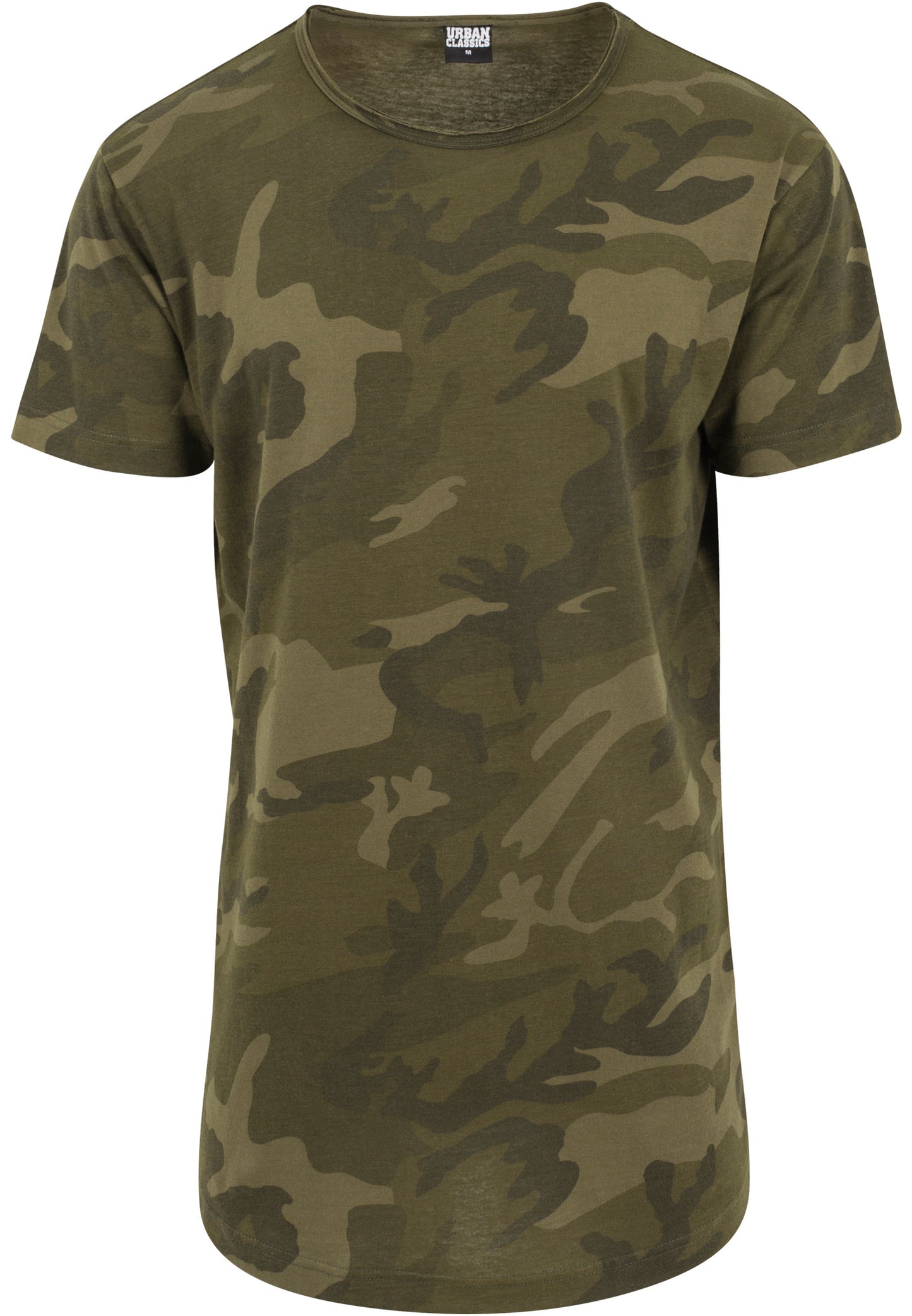 Camo Shaped Long Tee olive camo