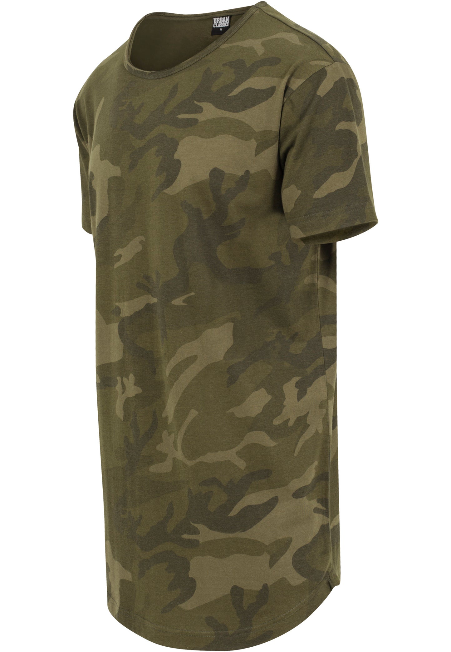 Camo Shaped Long Tee olive camo