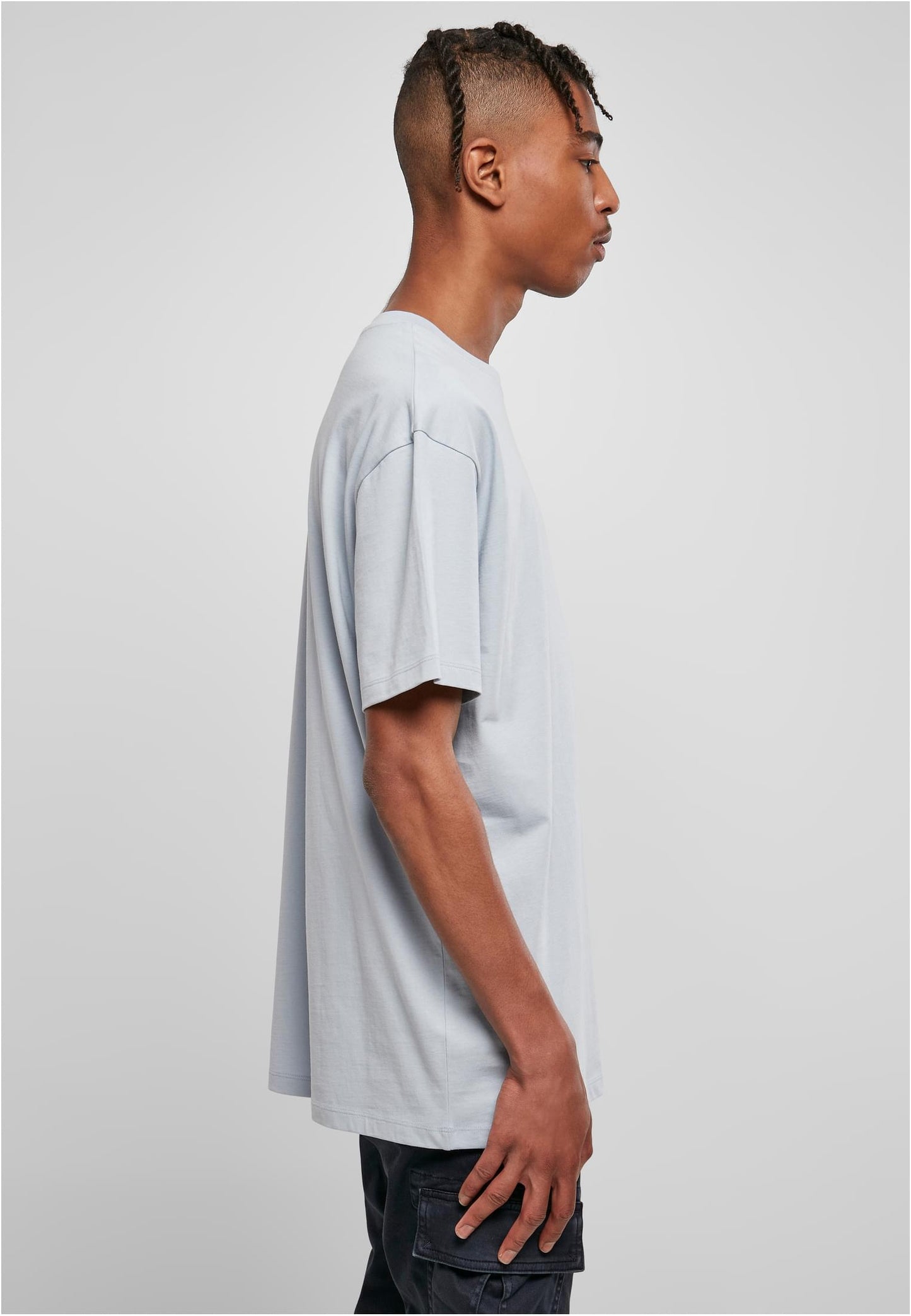 Organic Basic Tee summerblue