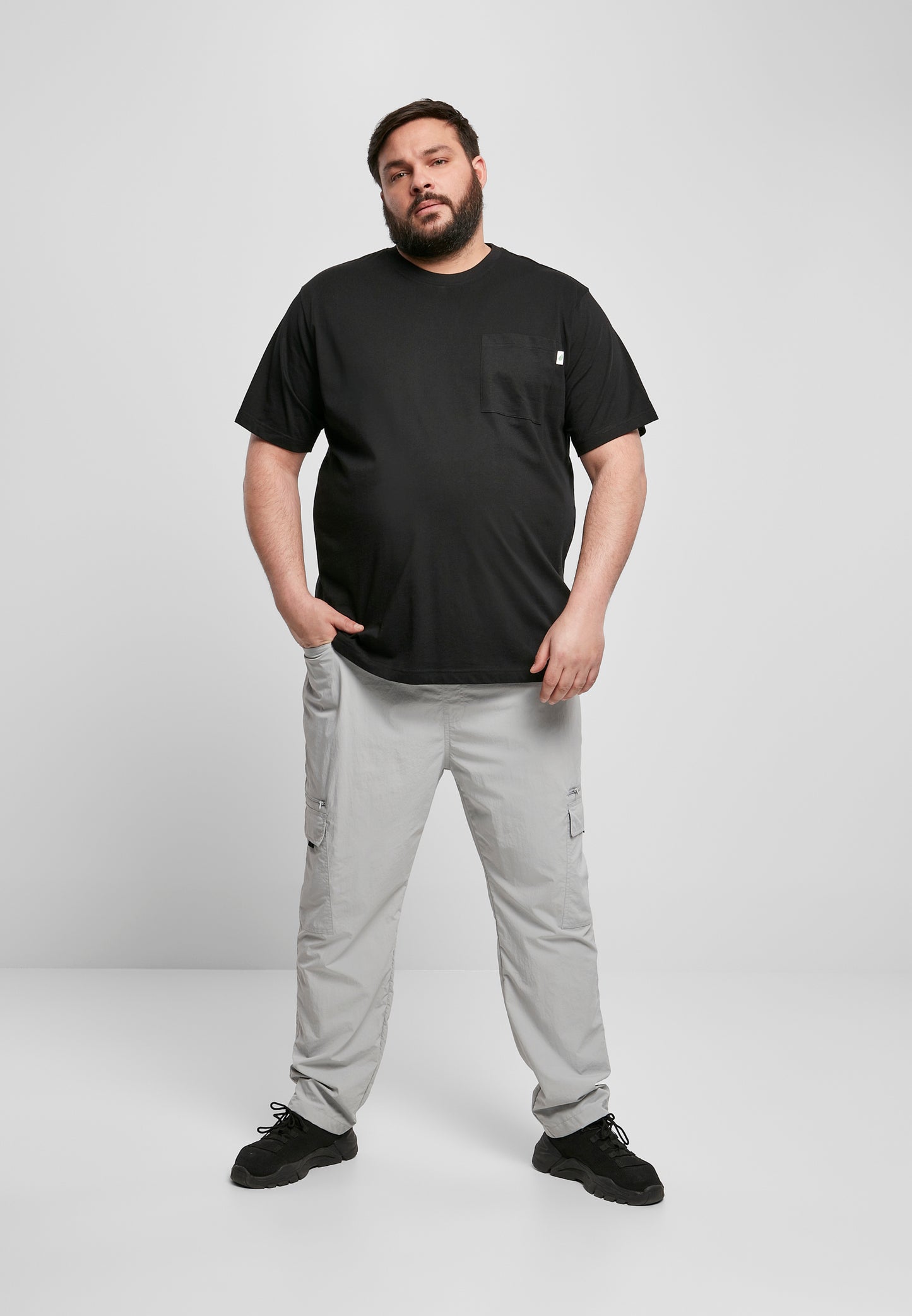 Organic Cotton Basic Pocket Tee black