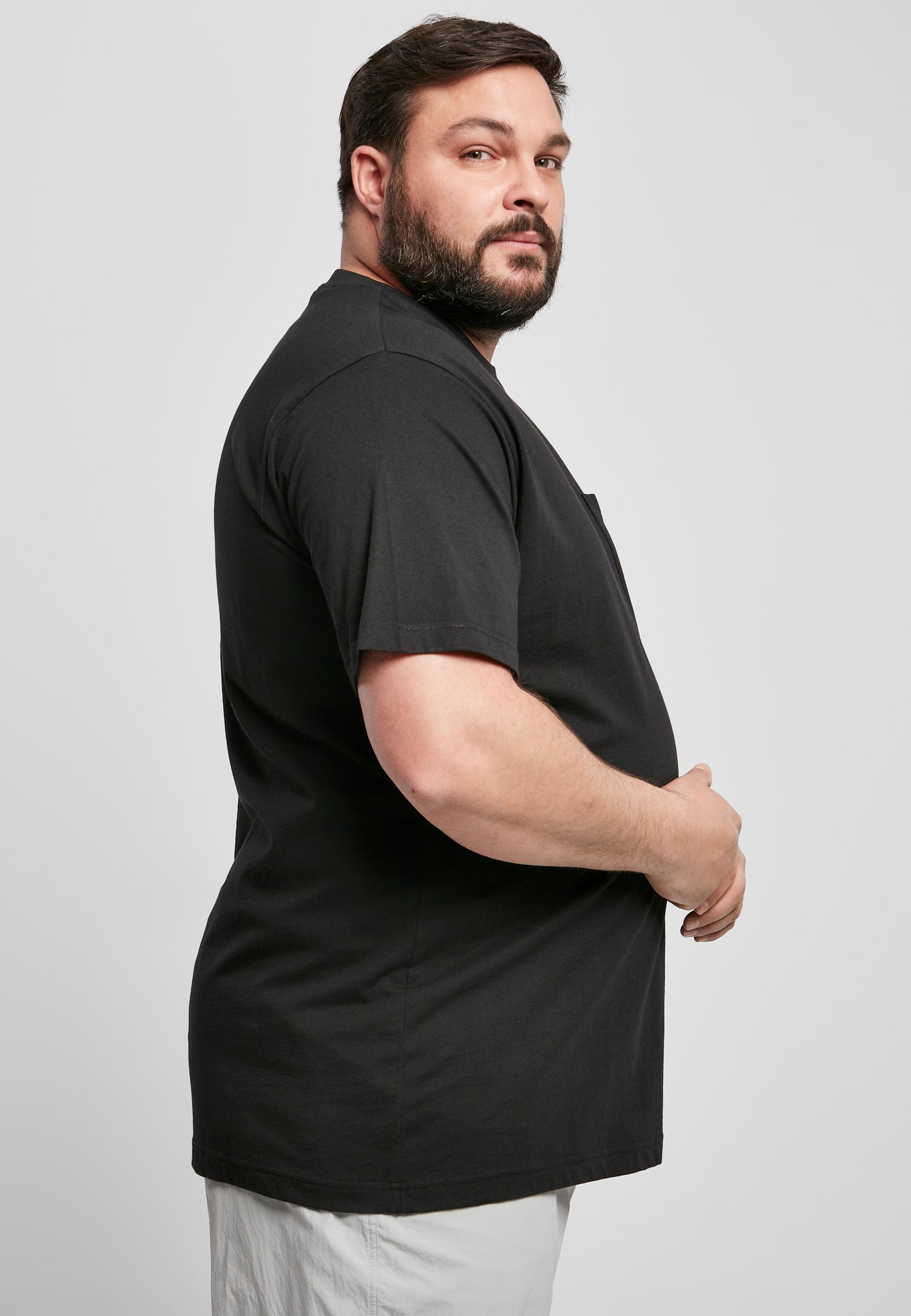 Organic Cotton Basic Pocket Tee black