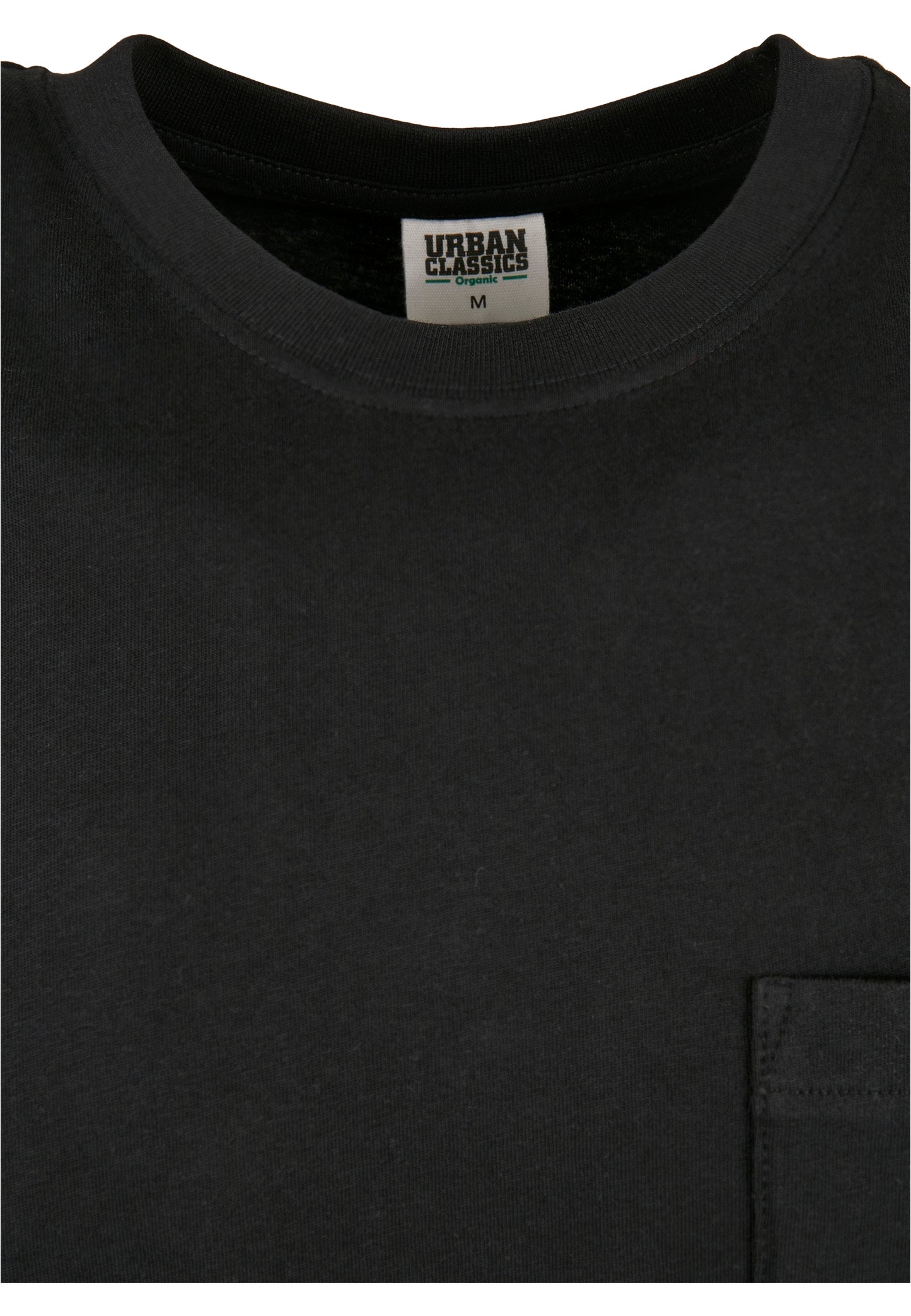 Organic Cotton Basic Pocket Tee black