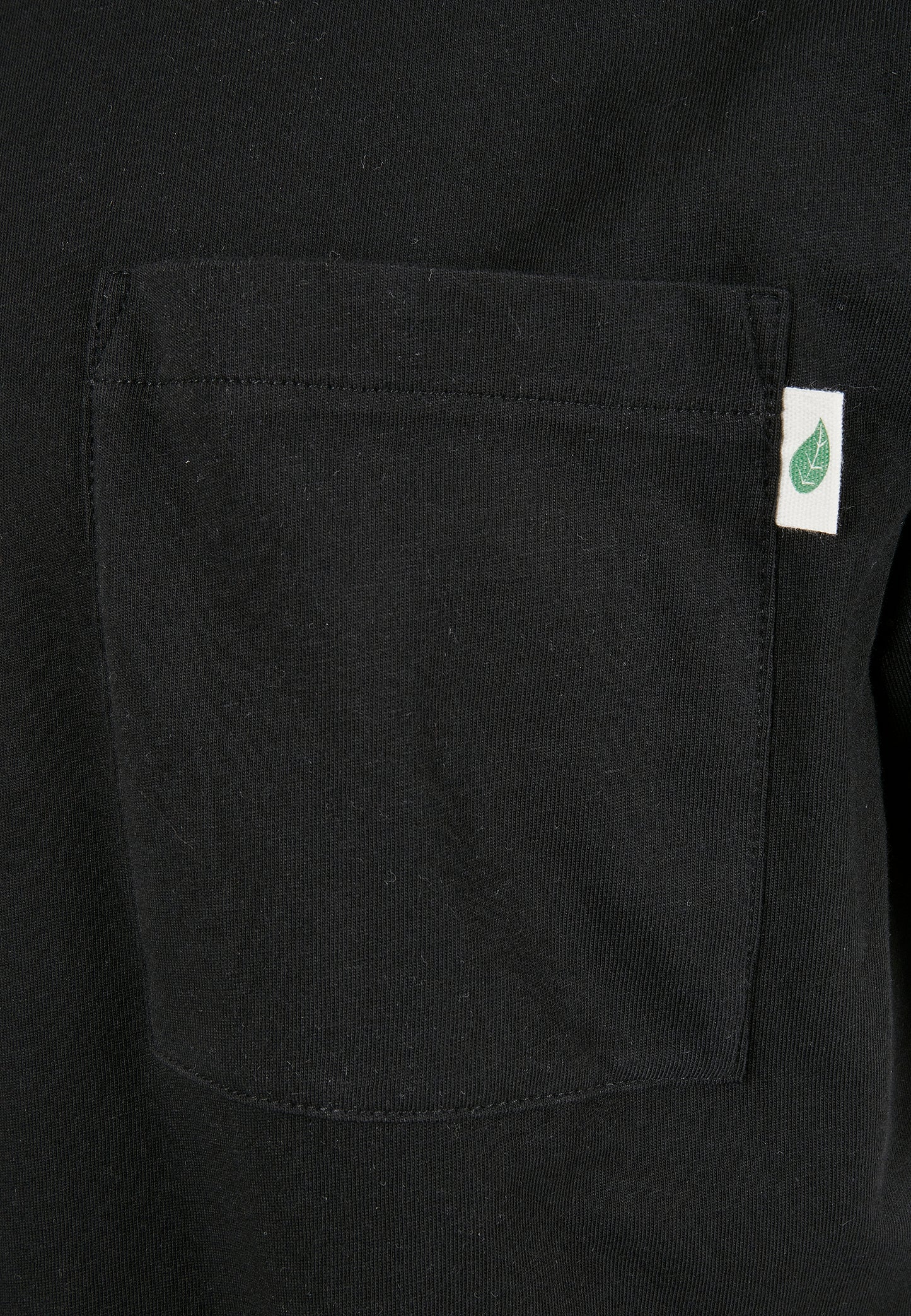 Organic Cotton Basic Pocket Tee black