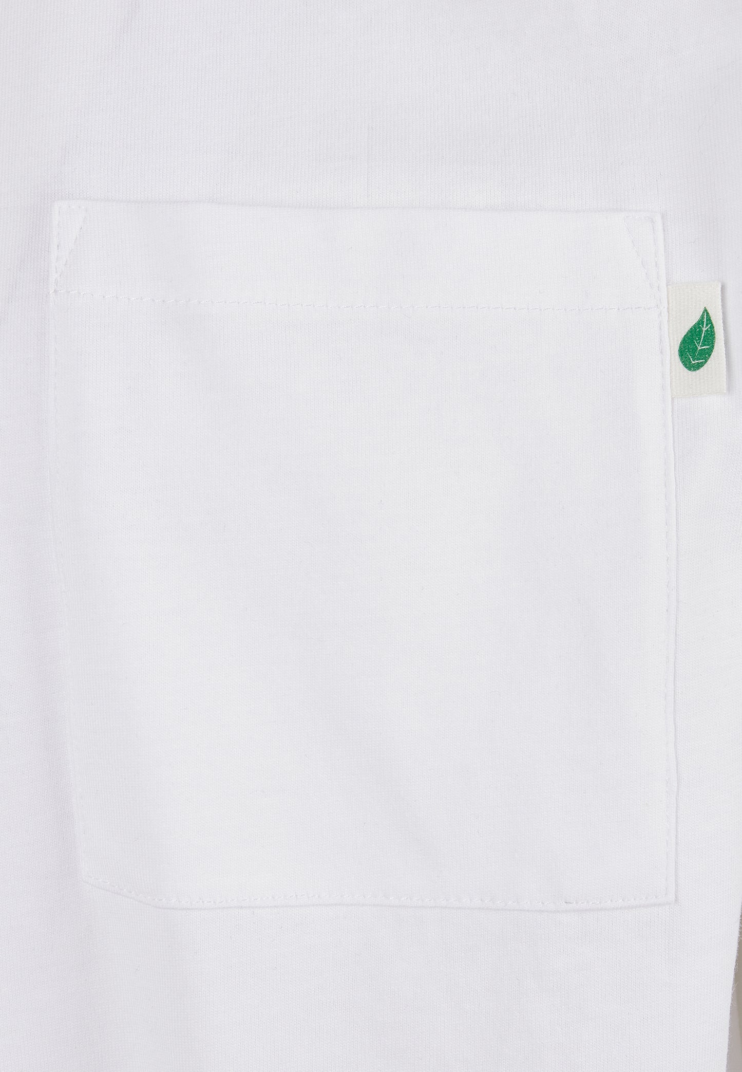 Organic Cotton Basic Pocket Tee white