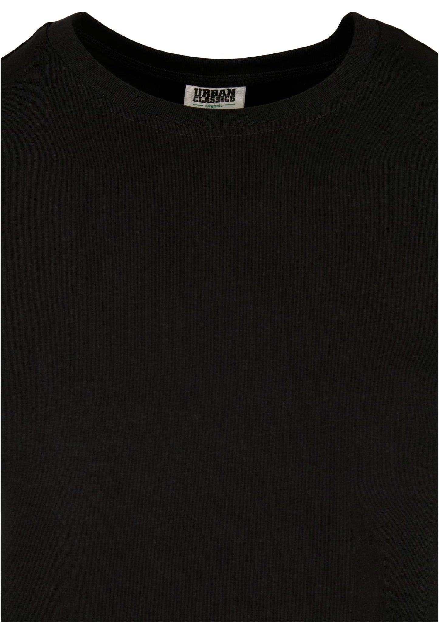 Organic Fitted Strech Tee black