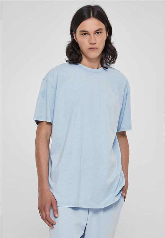 Heavy Oversize T-Shirt Acid Washed balticblue