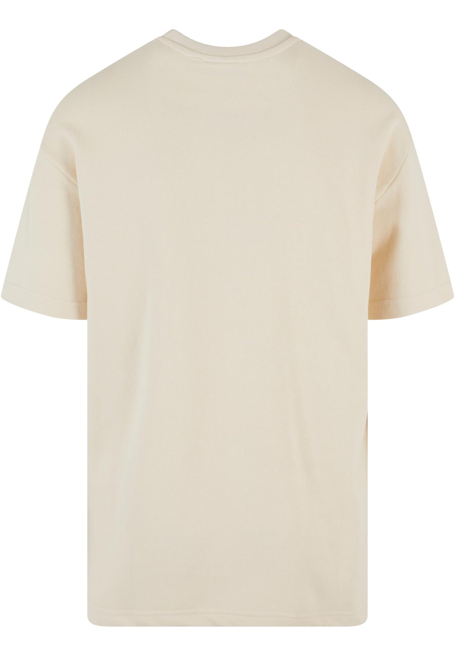 Light Terry T-Shirt Crew whitesand