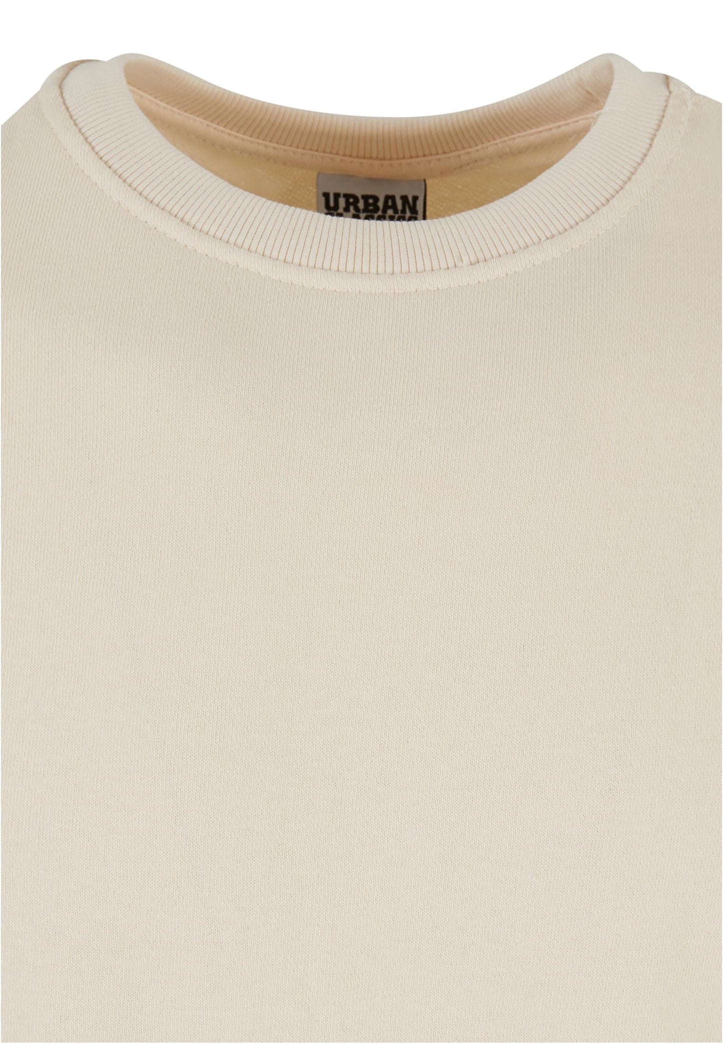 Light Terry T-Shirt Crew whitesand
