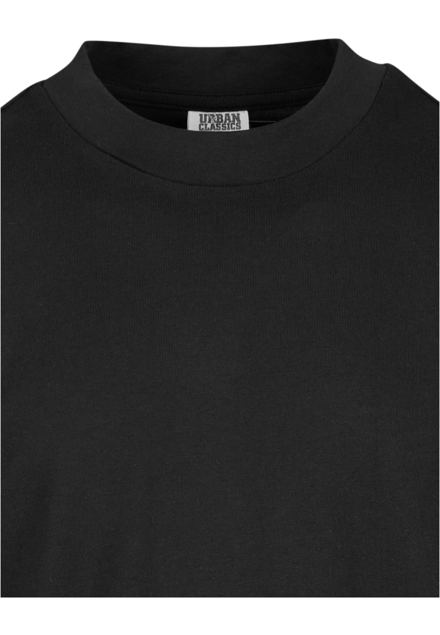 Herren Oversize T-Shirt aus Bio-Baumwolle – Cropped Schnitt Schwarz