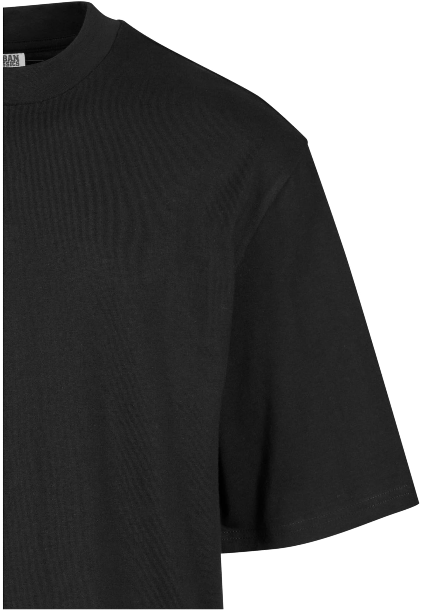 Herren Oversize T-Shirt aus Bio-Baumwolle – Cropped Schnitt Schwarz