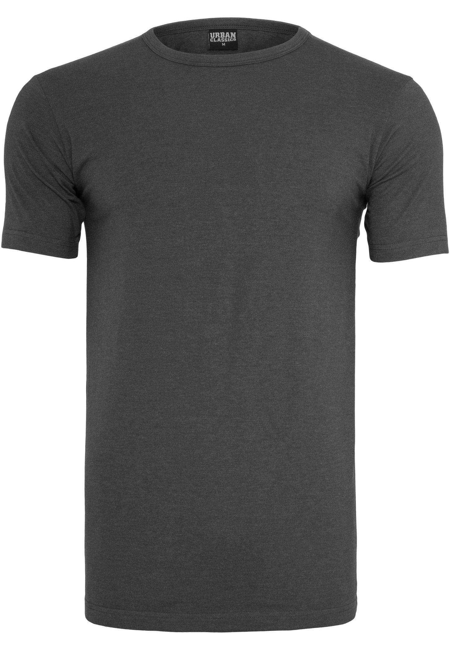 Herren T-Shirt Fitted Stretch Anthrazit (Charcoal)