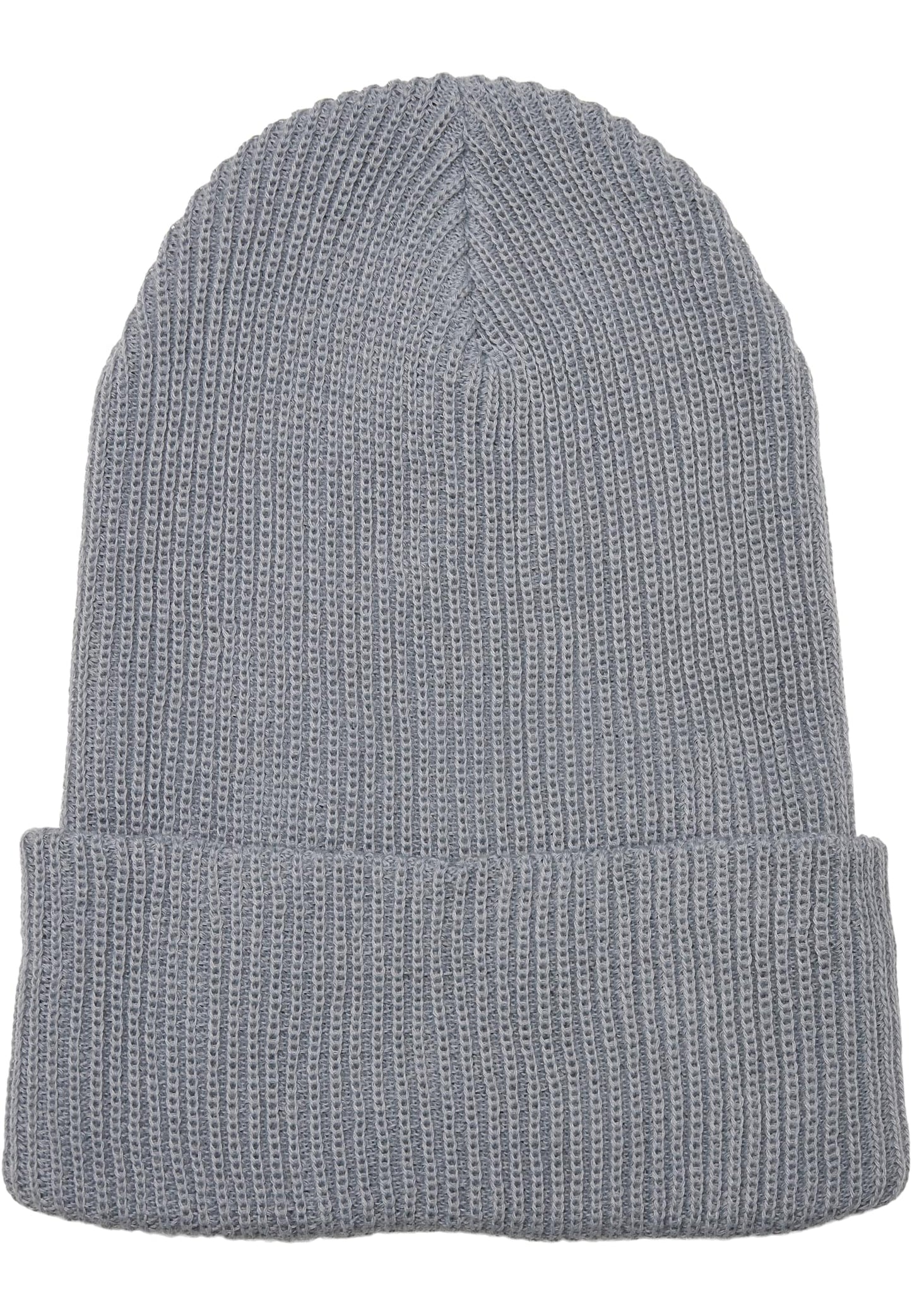 Recycled Yarn Ribbed Knit Beanie