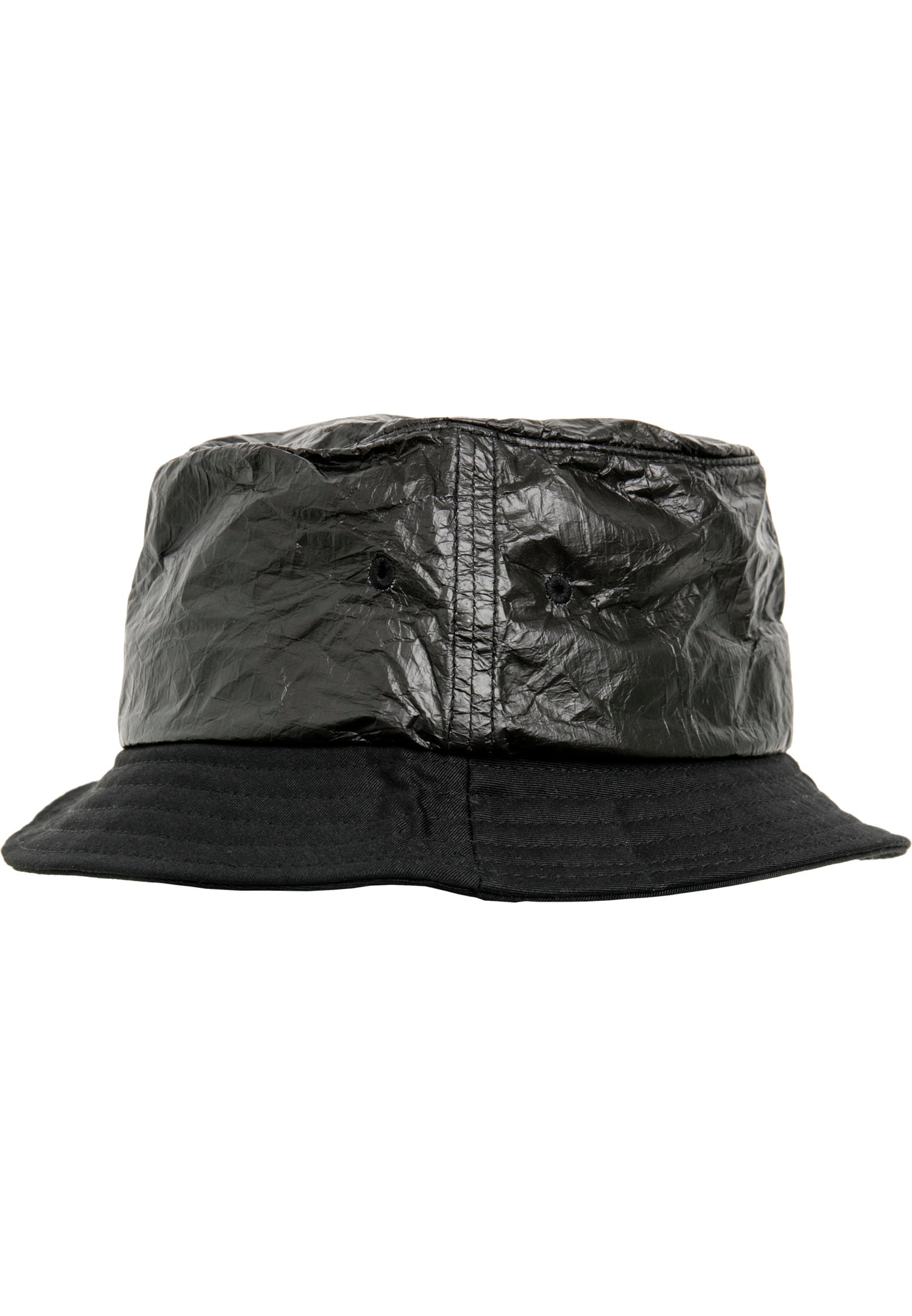Crinkled Paper Bucket Hat