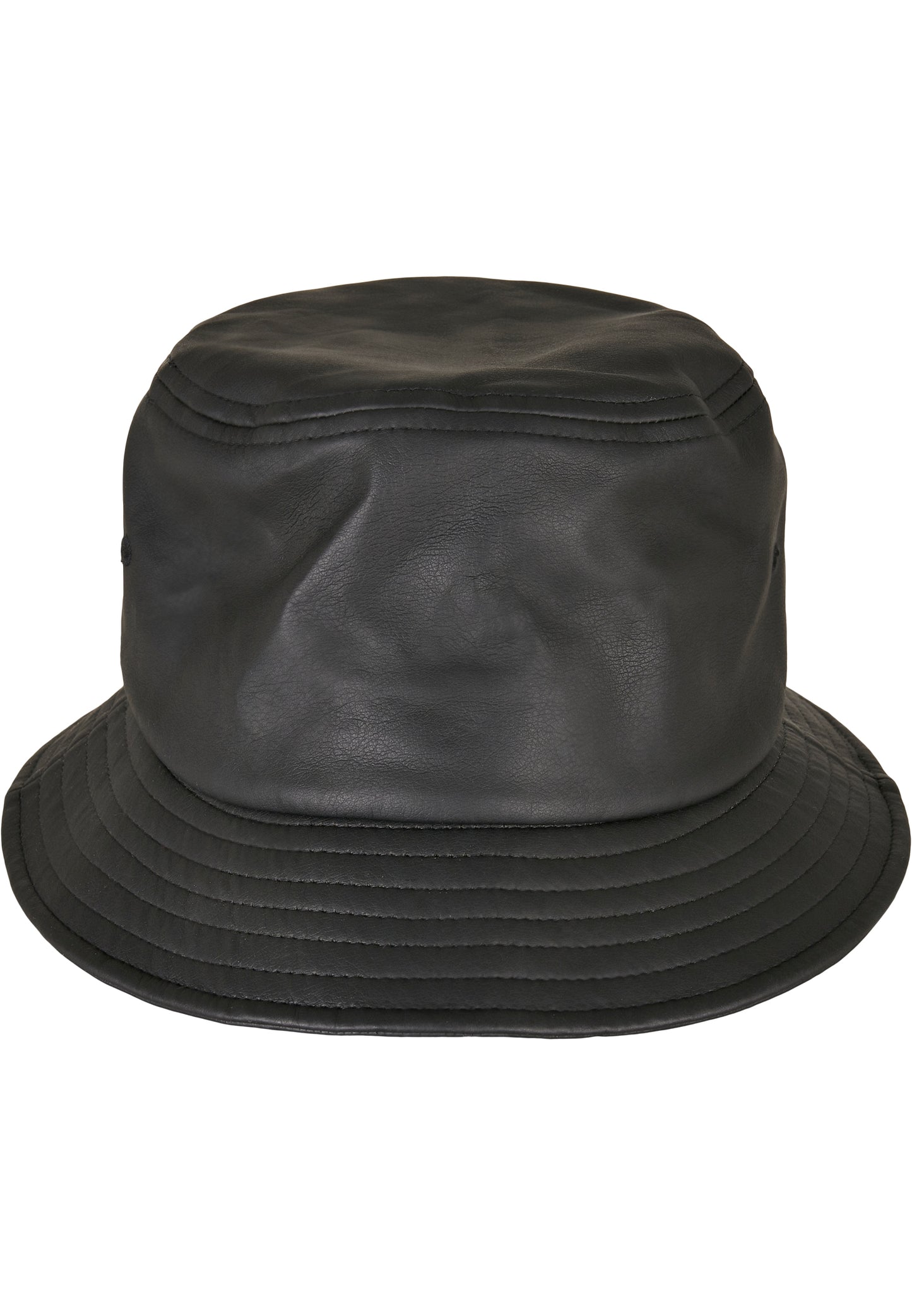 Imitation Leather Bucket Hat