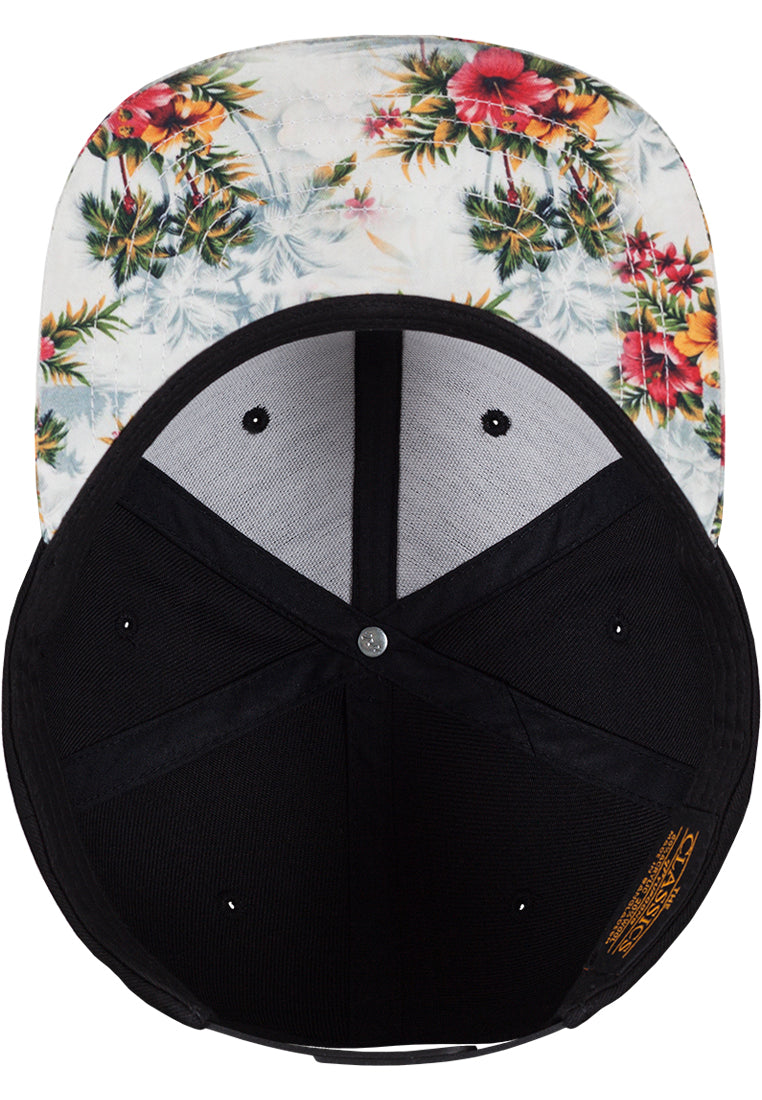 Floral Snapback Cap Mütze mit Blumenprint