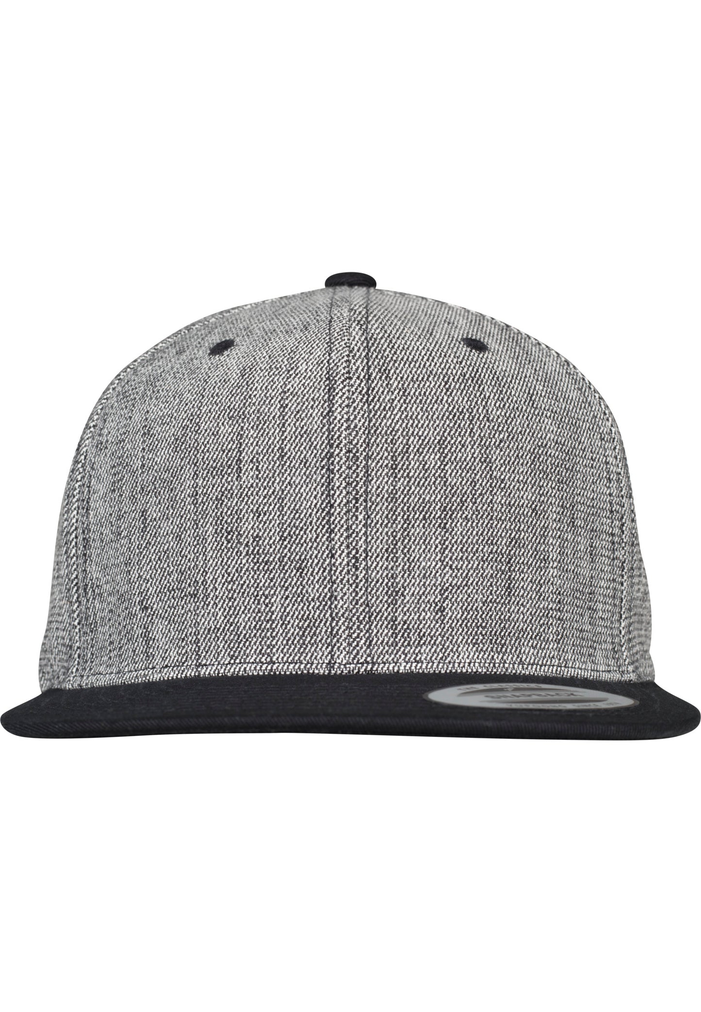 Melange Solid Snapback