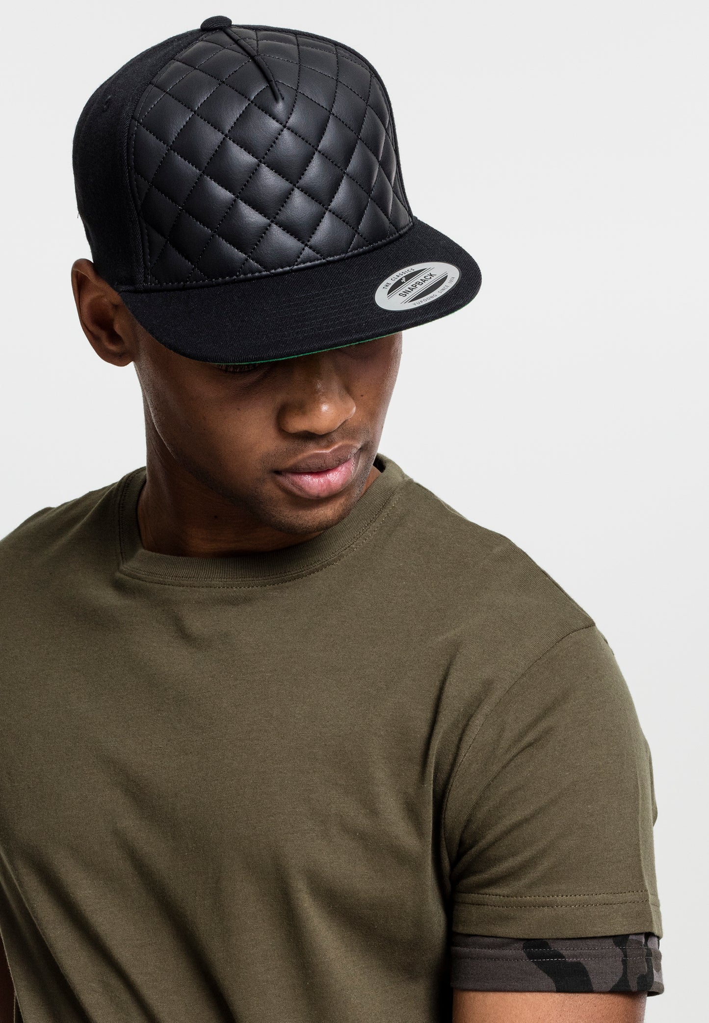 Diamond Quilted Snapback
