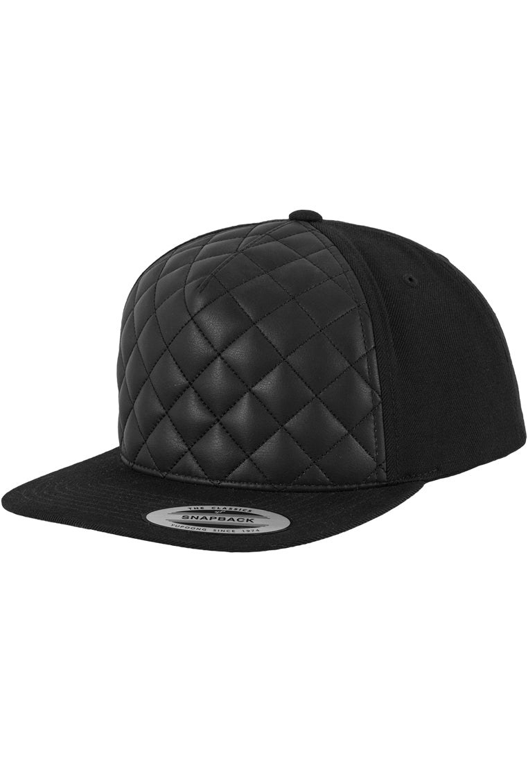 Diamond Quilted Snapback