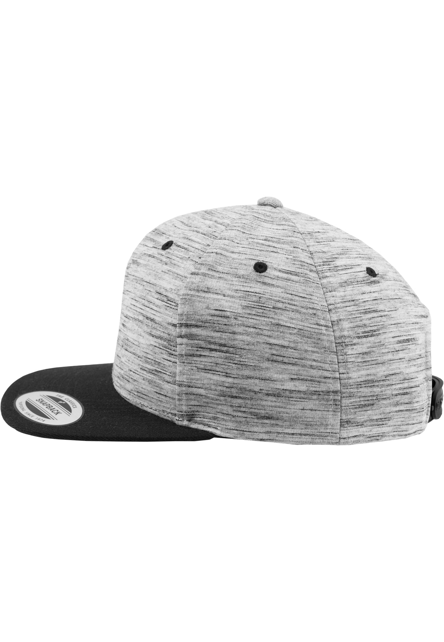 Stripes Melange Crown Snapback