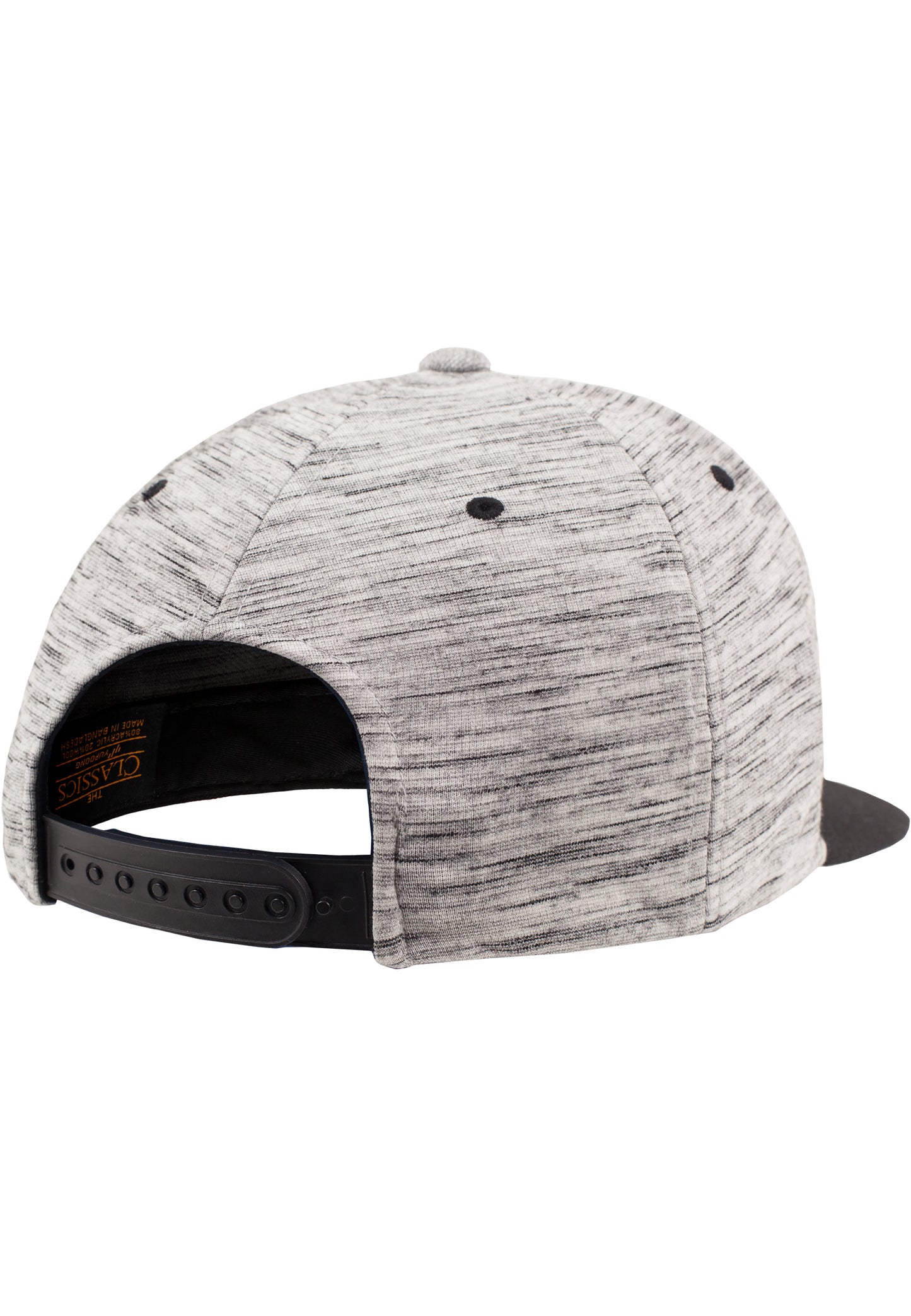 Stripes Melange Crown Snapback