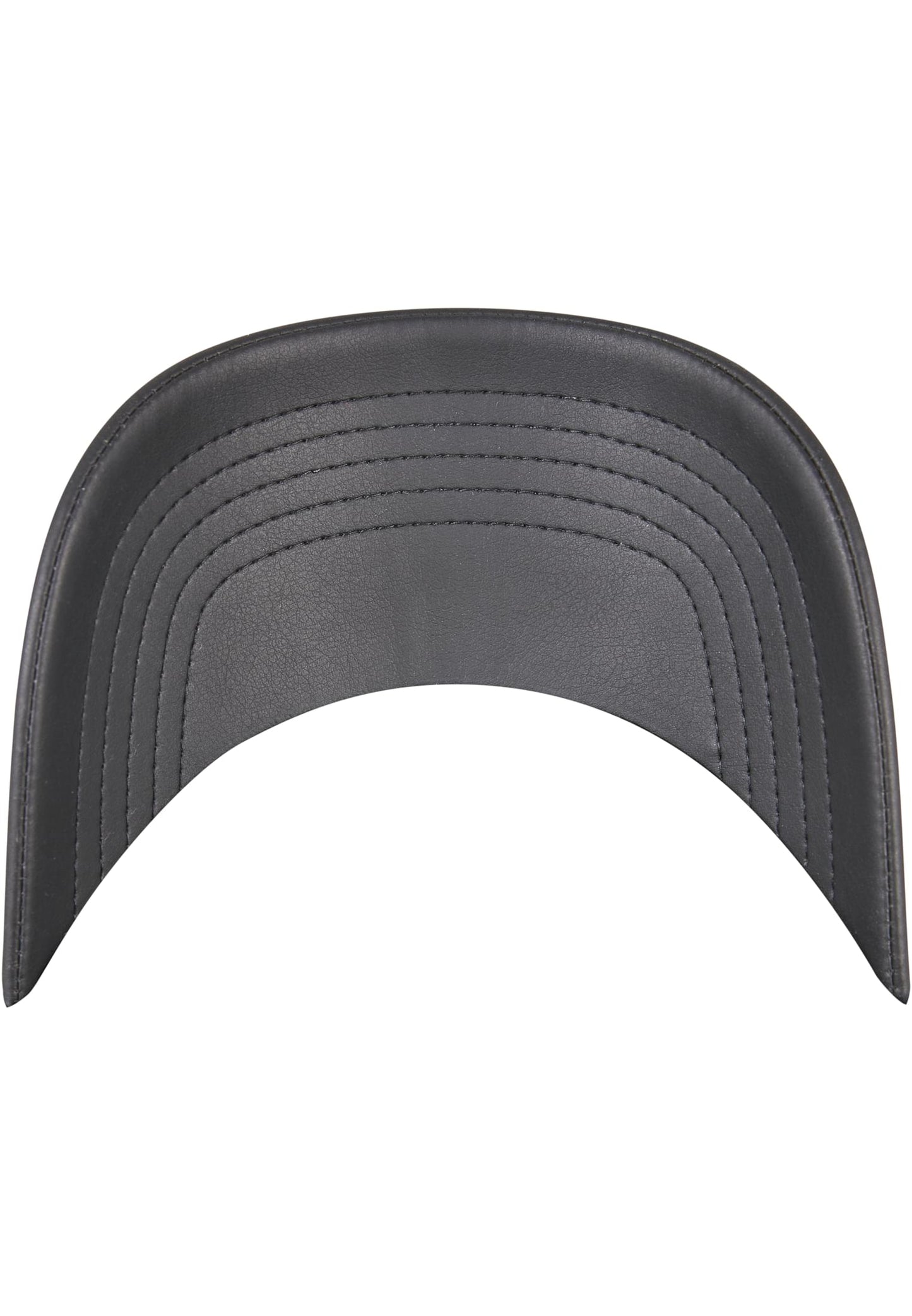 Synthetic Leather Alpha Shape Dad Cap