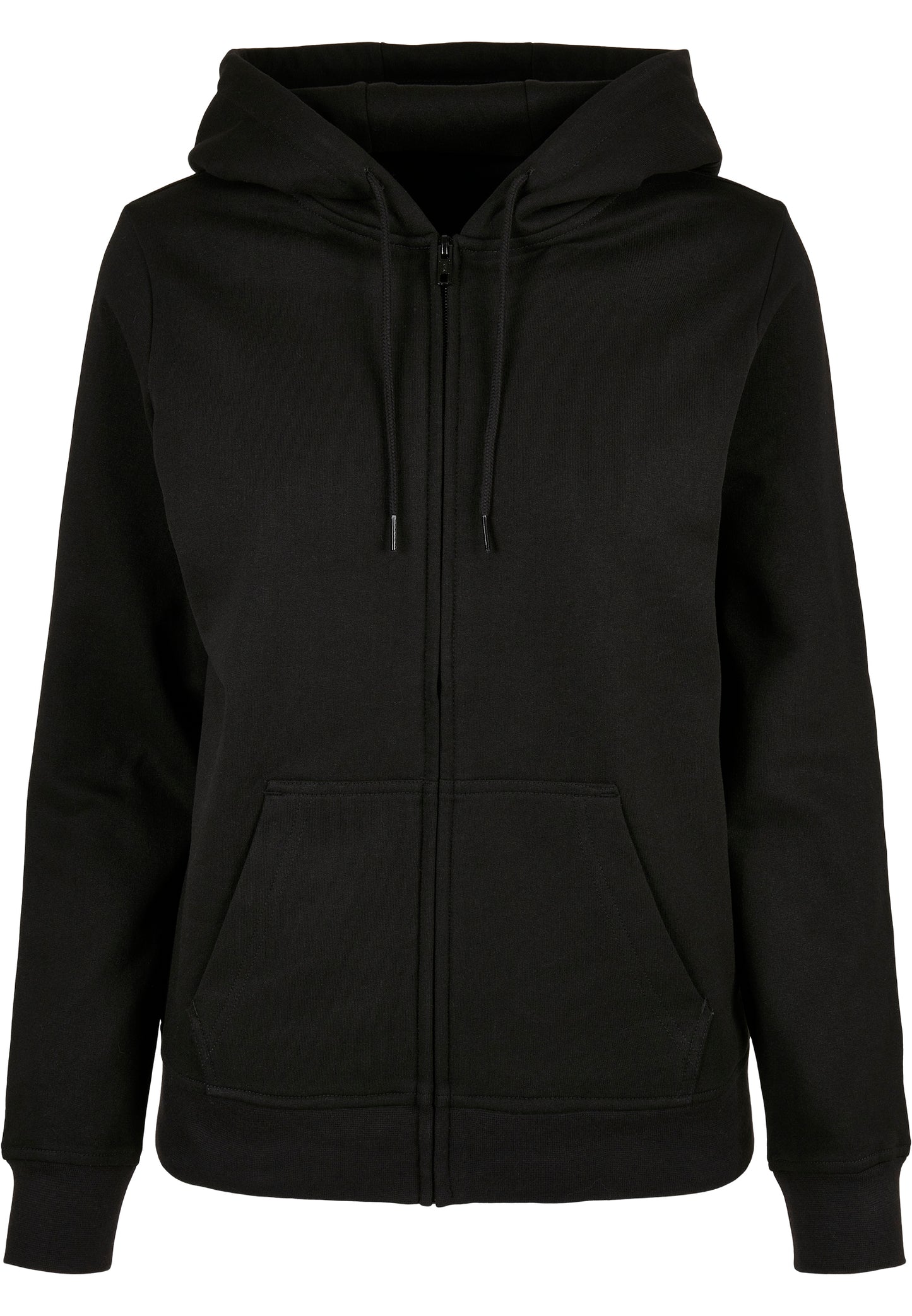 Ladies Basic Zip Hoody