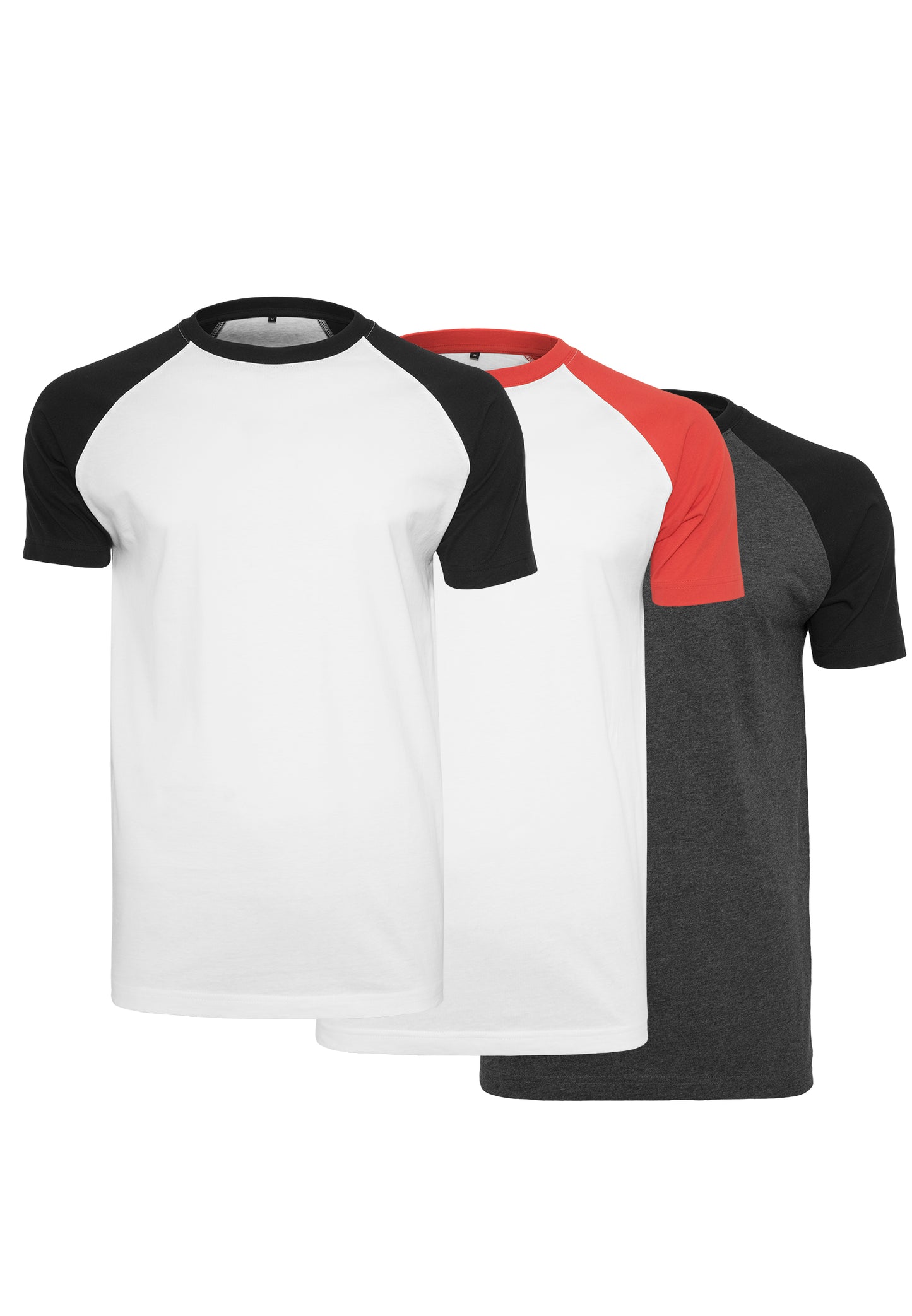Raglan Contrast Tee 3-Pack