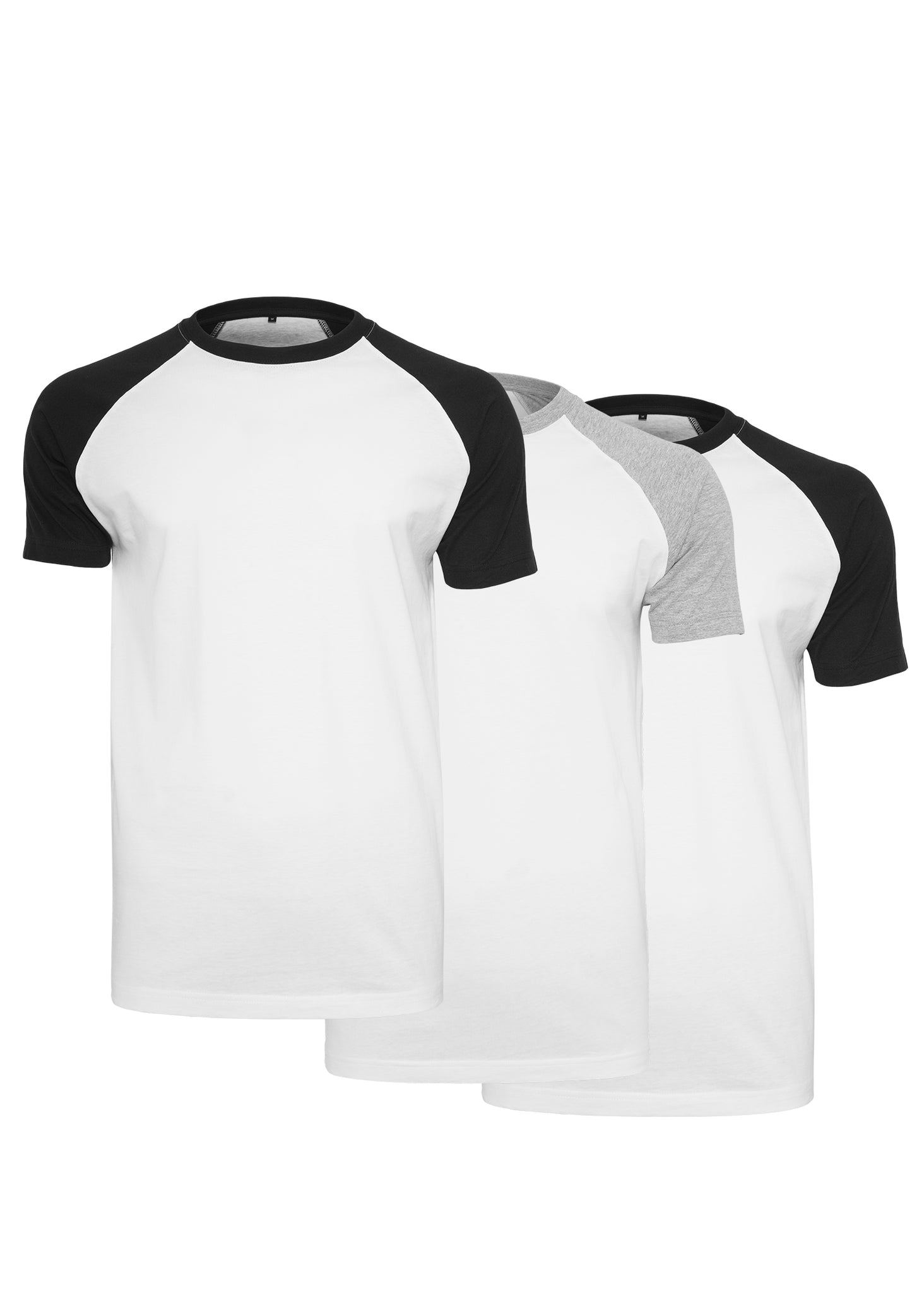 Raglan Contrast Tee 3-Pack