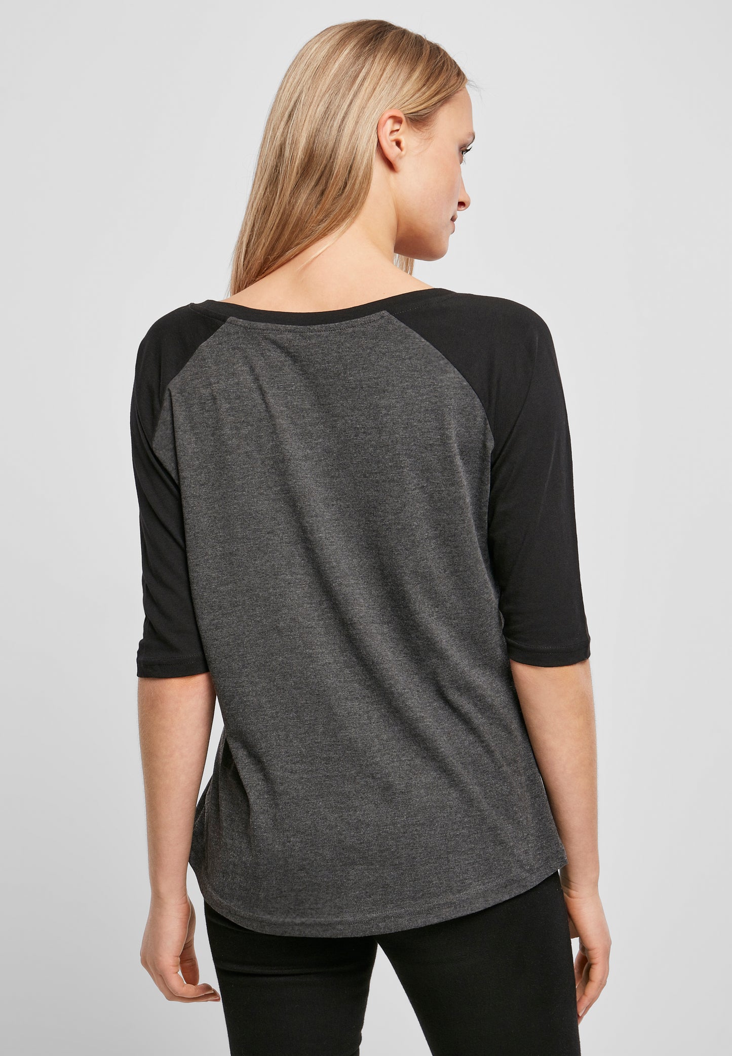 Ladies 3/4 Contrast Raglan Tee