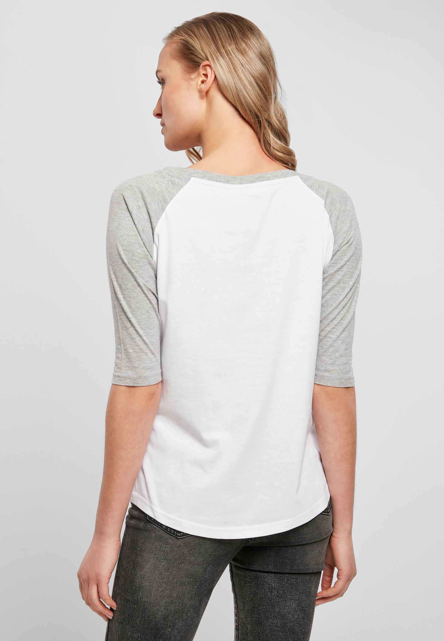 Ladies 3/4 Contrast Raglan Tee