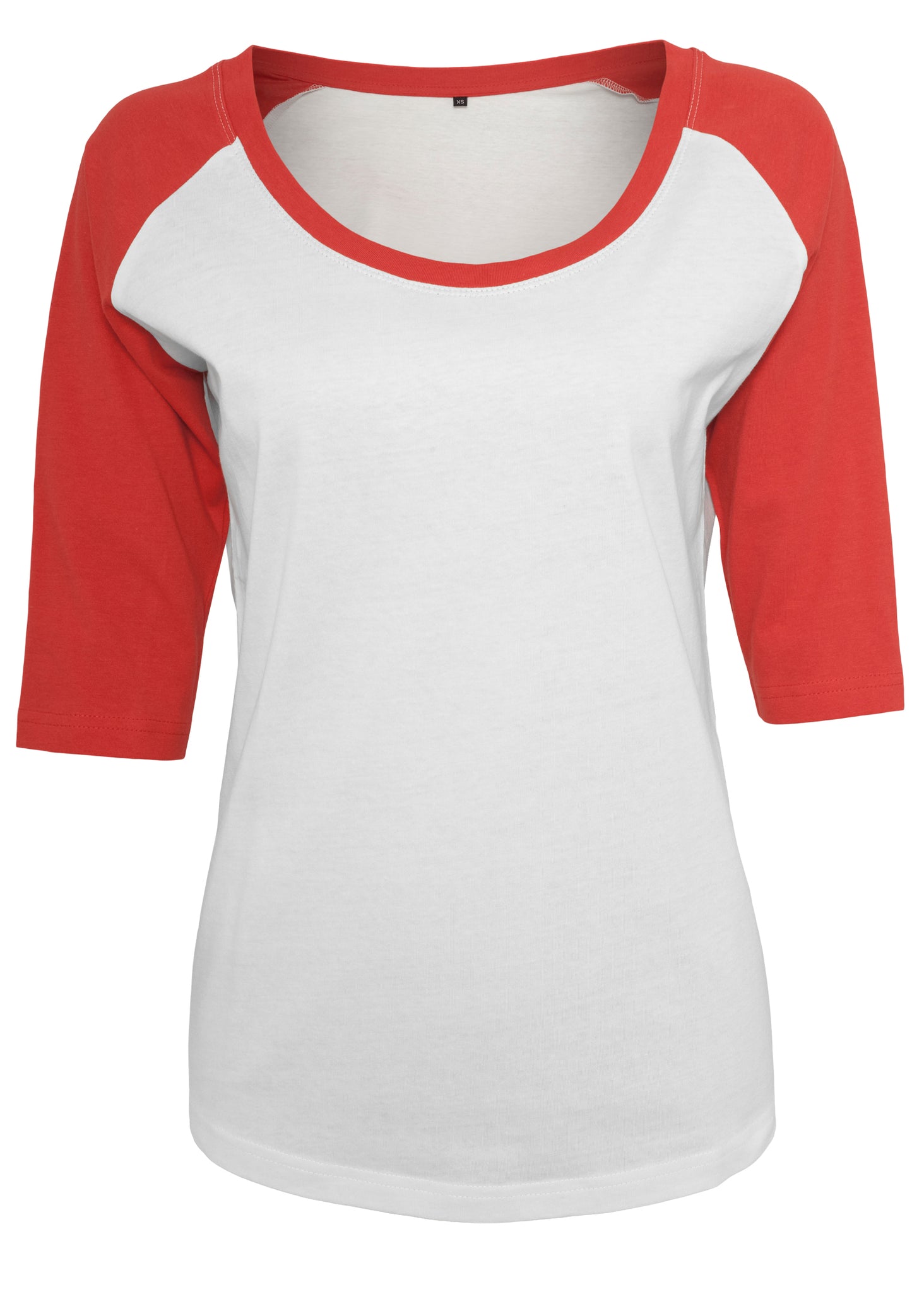 Ladies 3/4 Contrast Raglan Tee